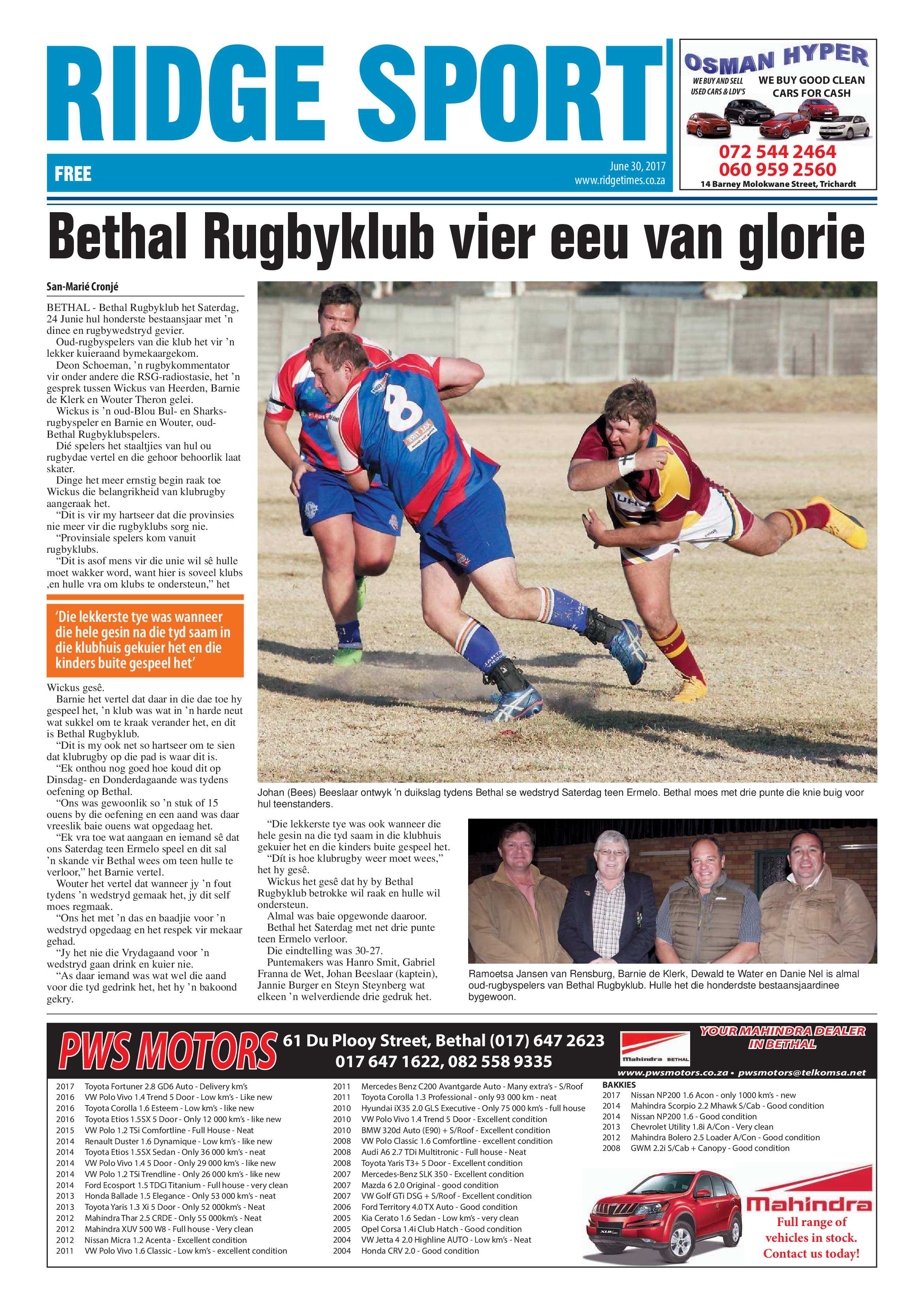 Ridge Times 30 June 2017 page 24