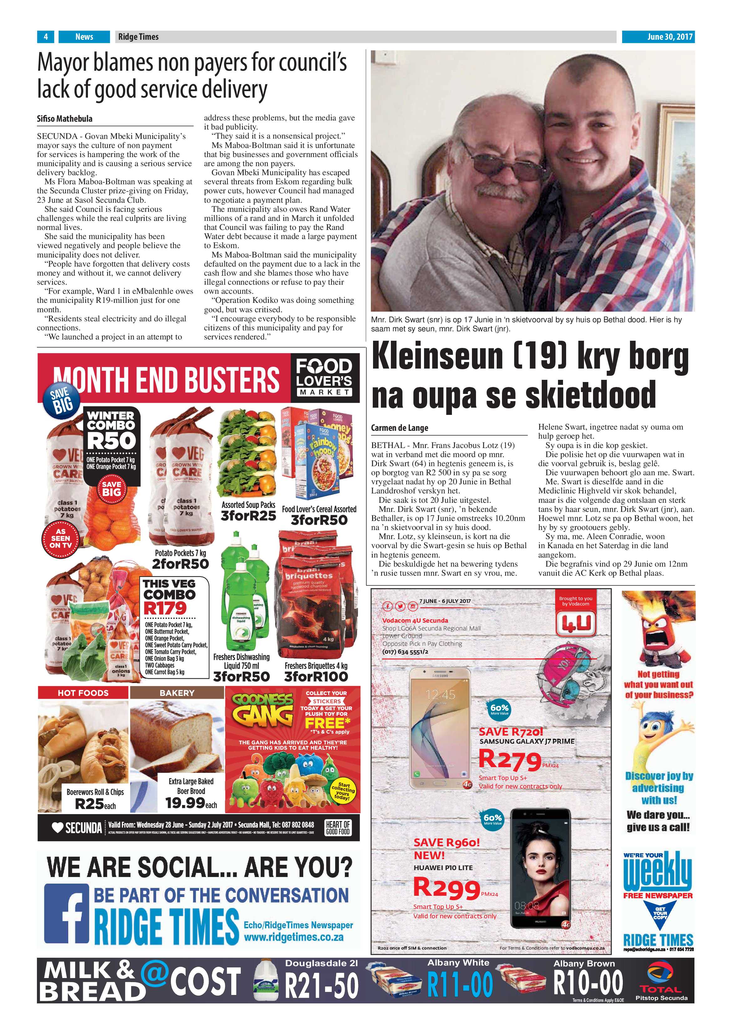Ridge Times 30 June 2017 page 4