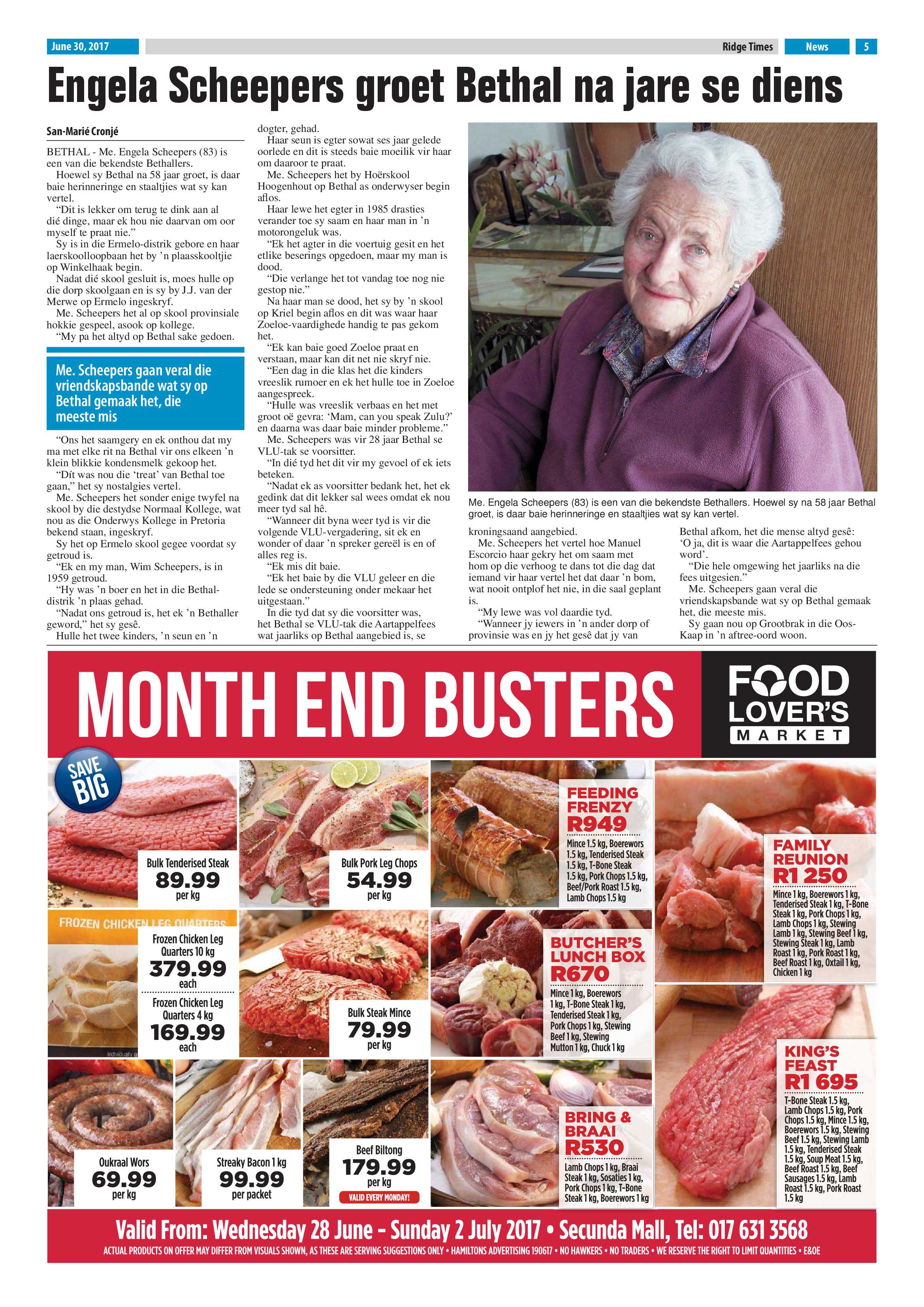 Ridge Times 30 June 2017 page 5