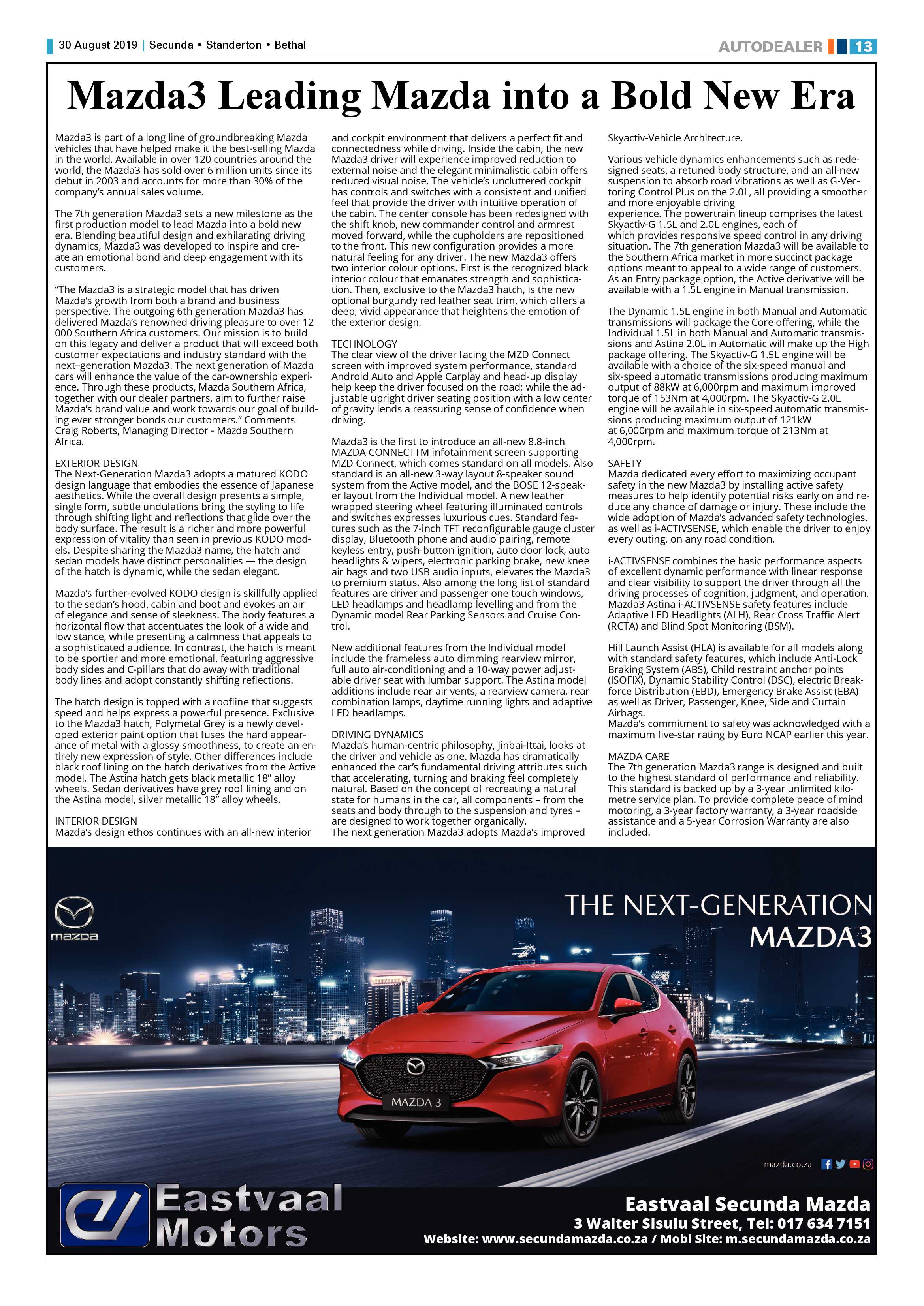 Autodealer – September 2019 page 3