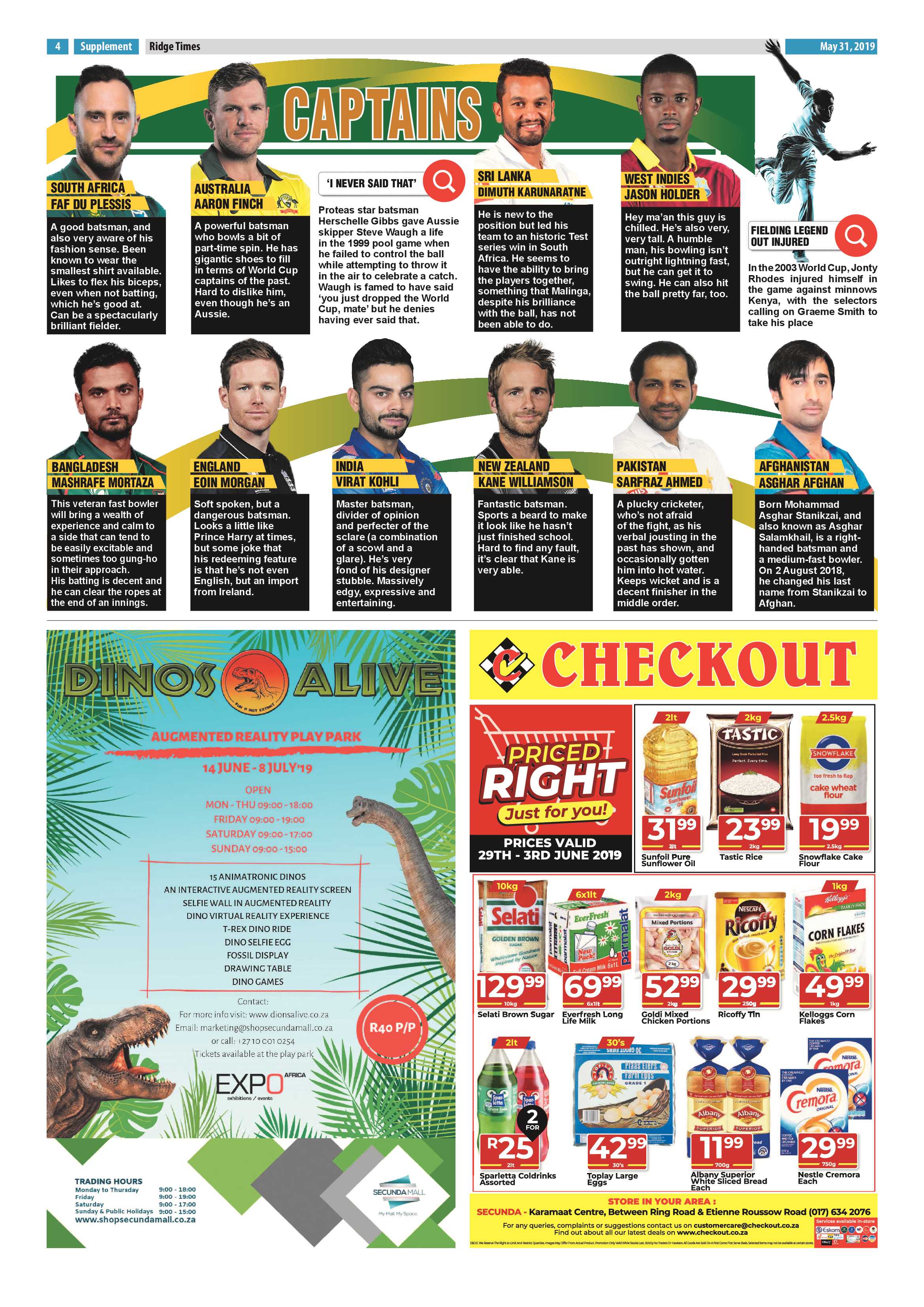 Cricket World Cup 2019 page 4