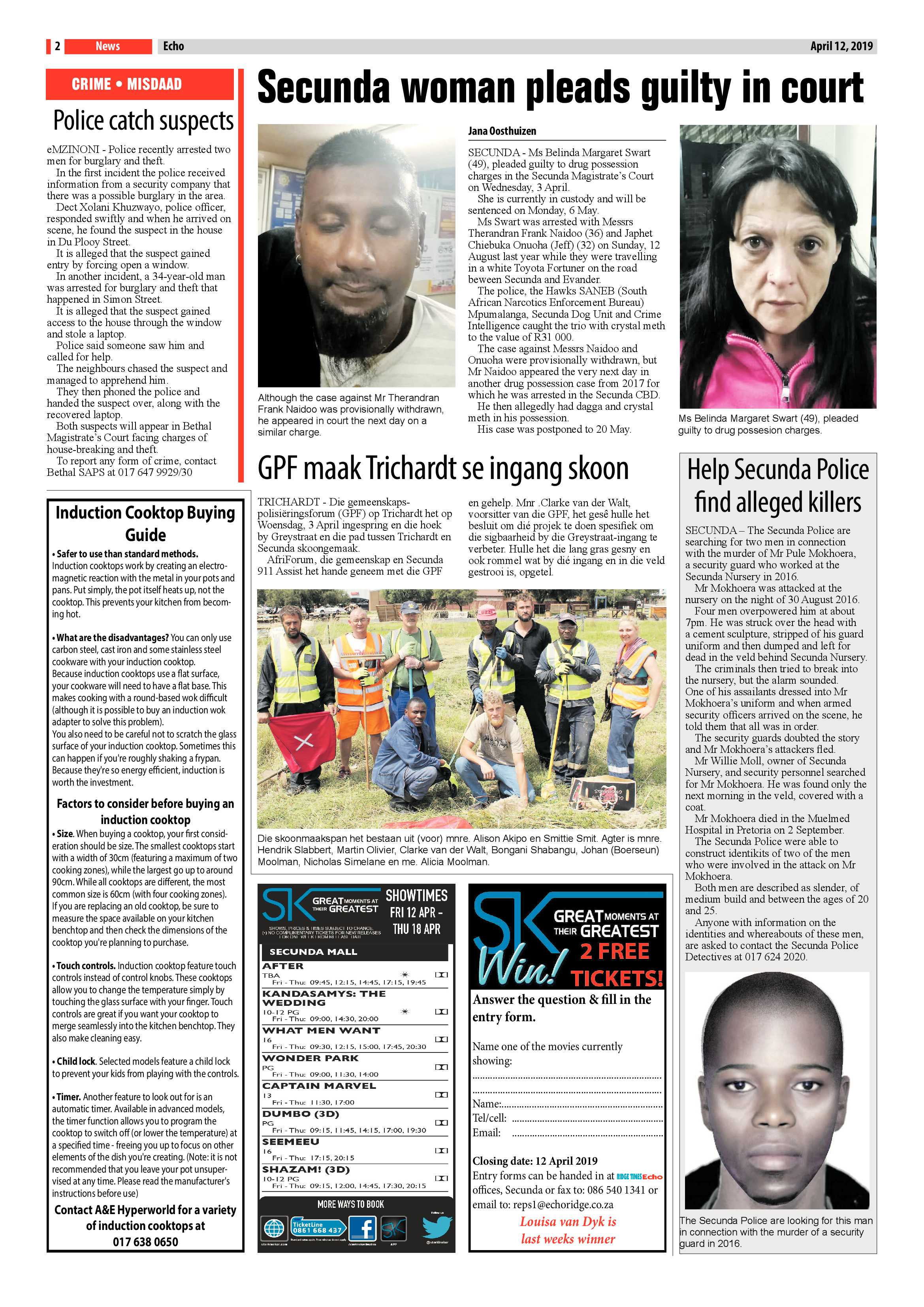 Echo 12 April 2019 page 2