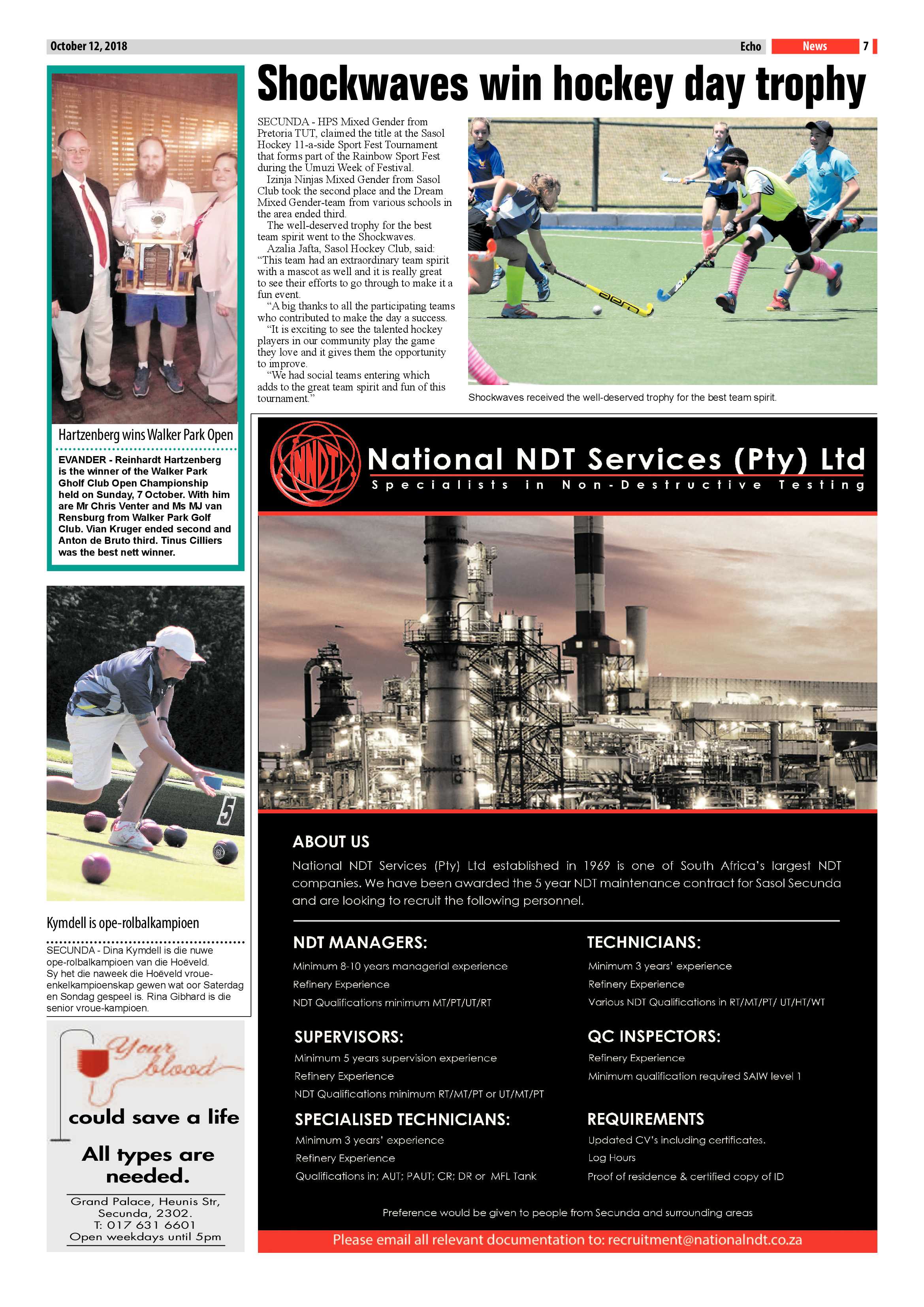 Echo 12 October 2018 page 7