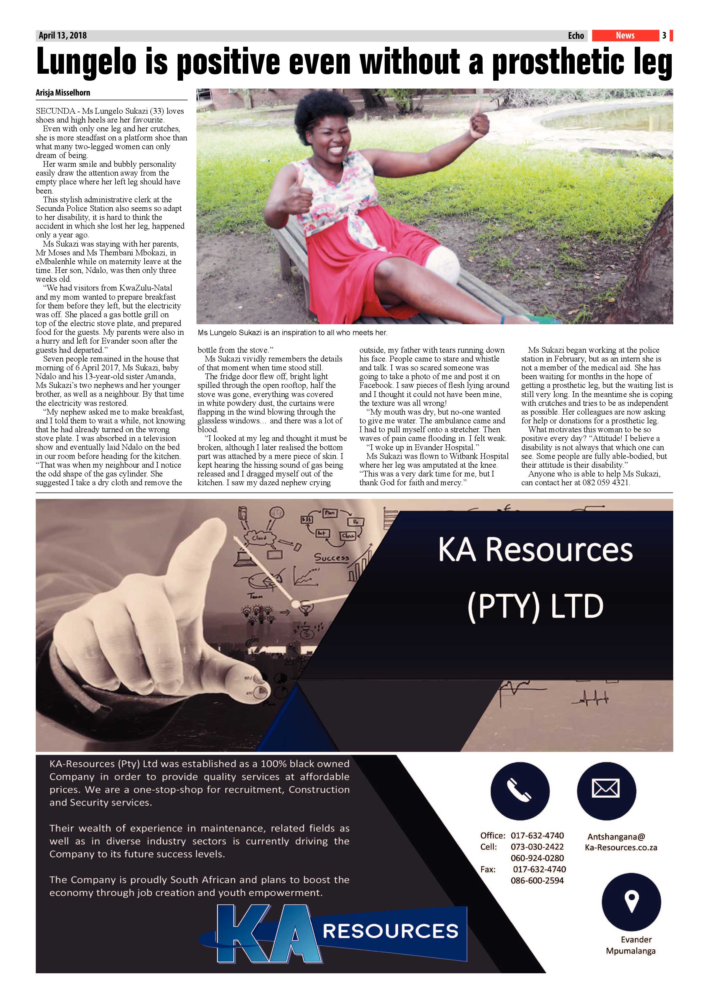 Echo 13 April 2018 page 3