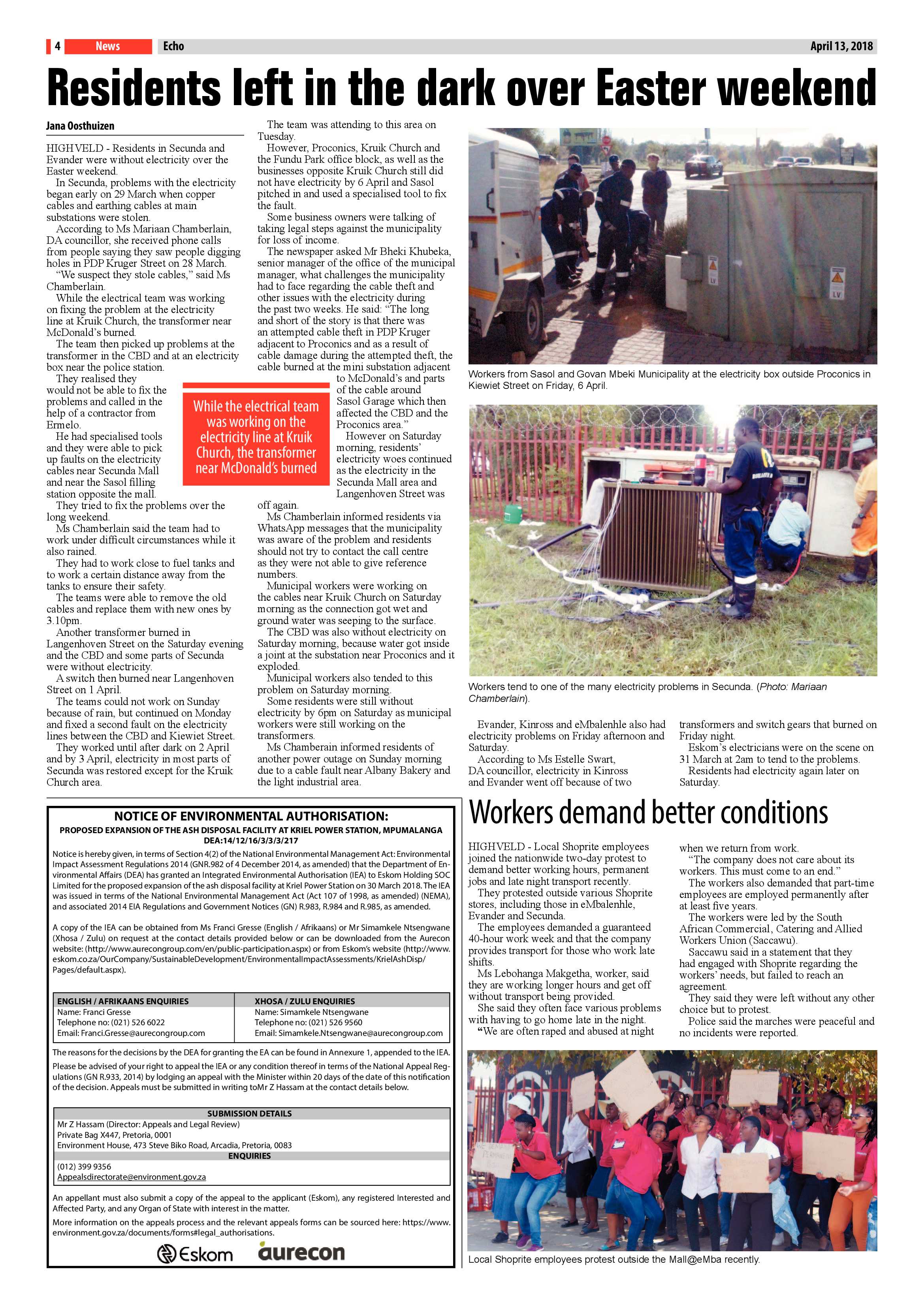 Echo 13 April 2018 page 4