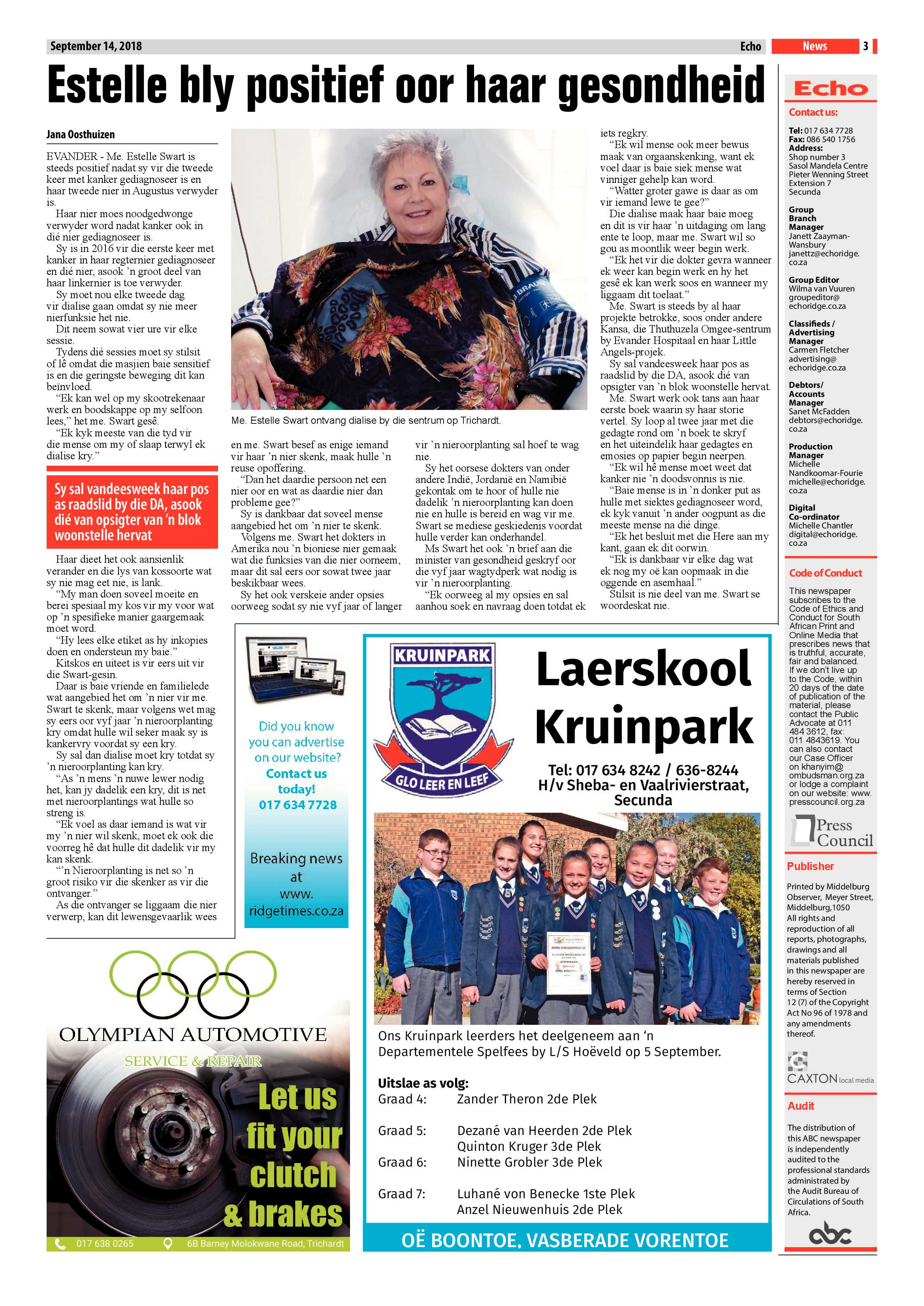 Echo 14 September 2018 page 3