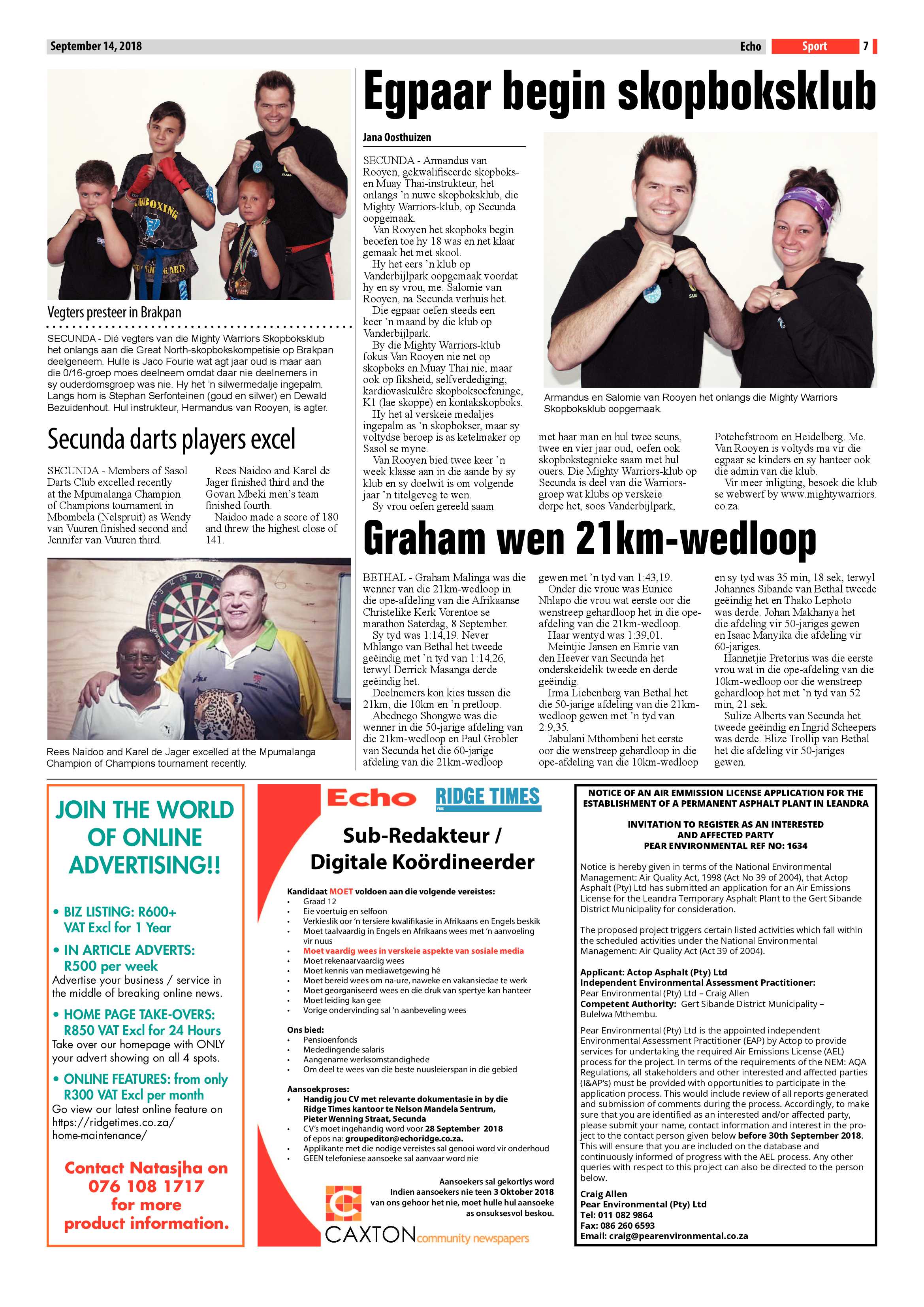 Echo 14 September 2018 page 7
