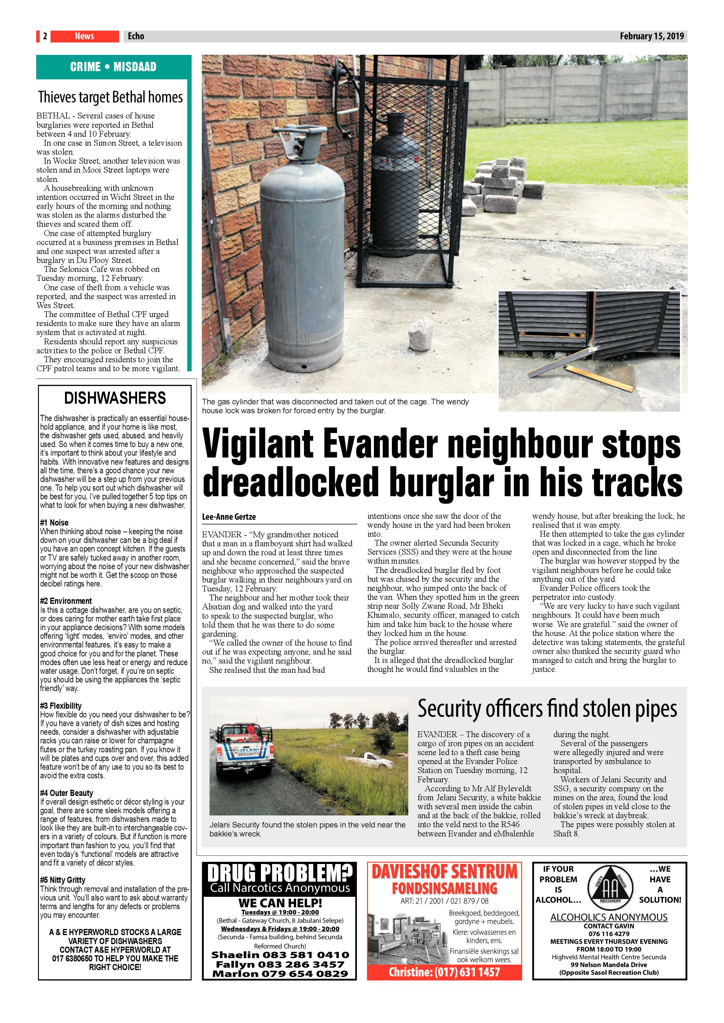 Echo 15 February 2019 page 2