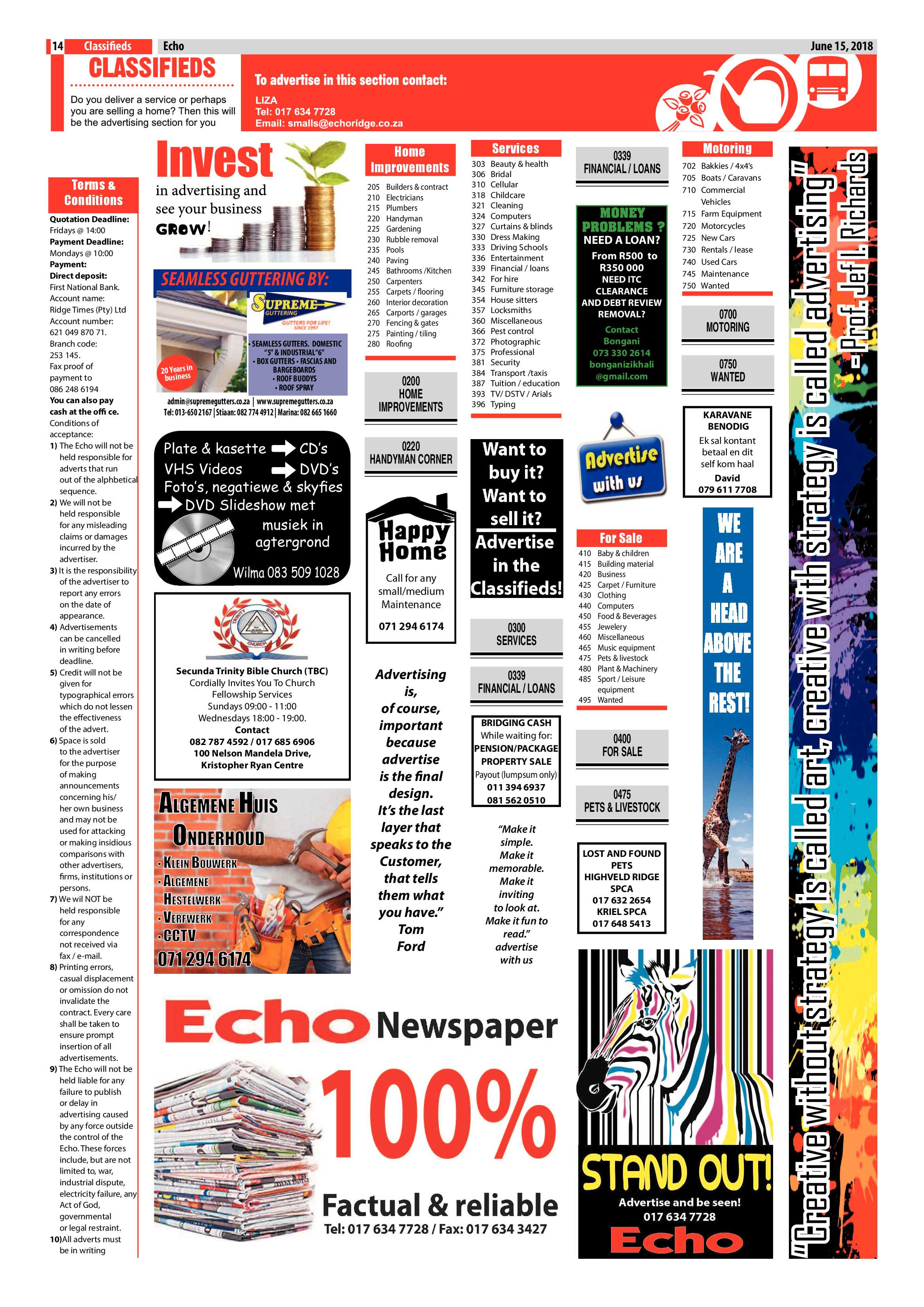 Echo 15 June 2018 page 14