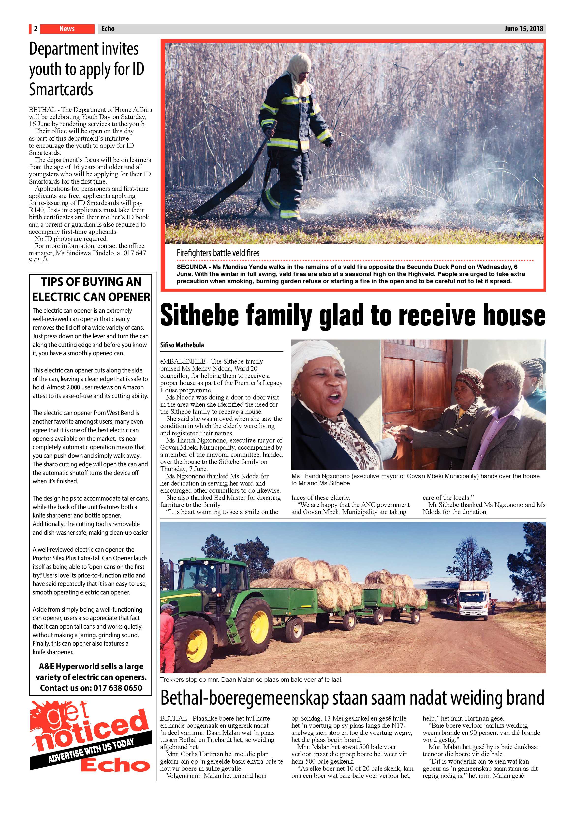 Echo 15 June 2018 page 2