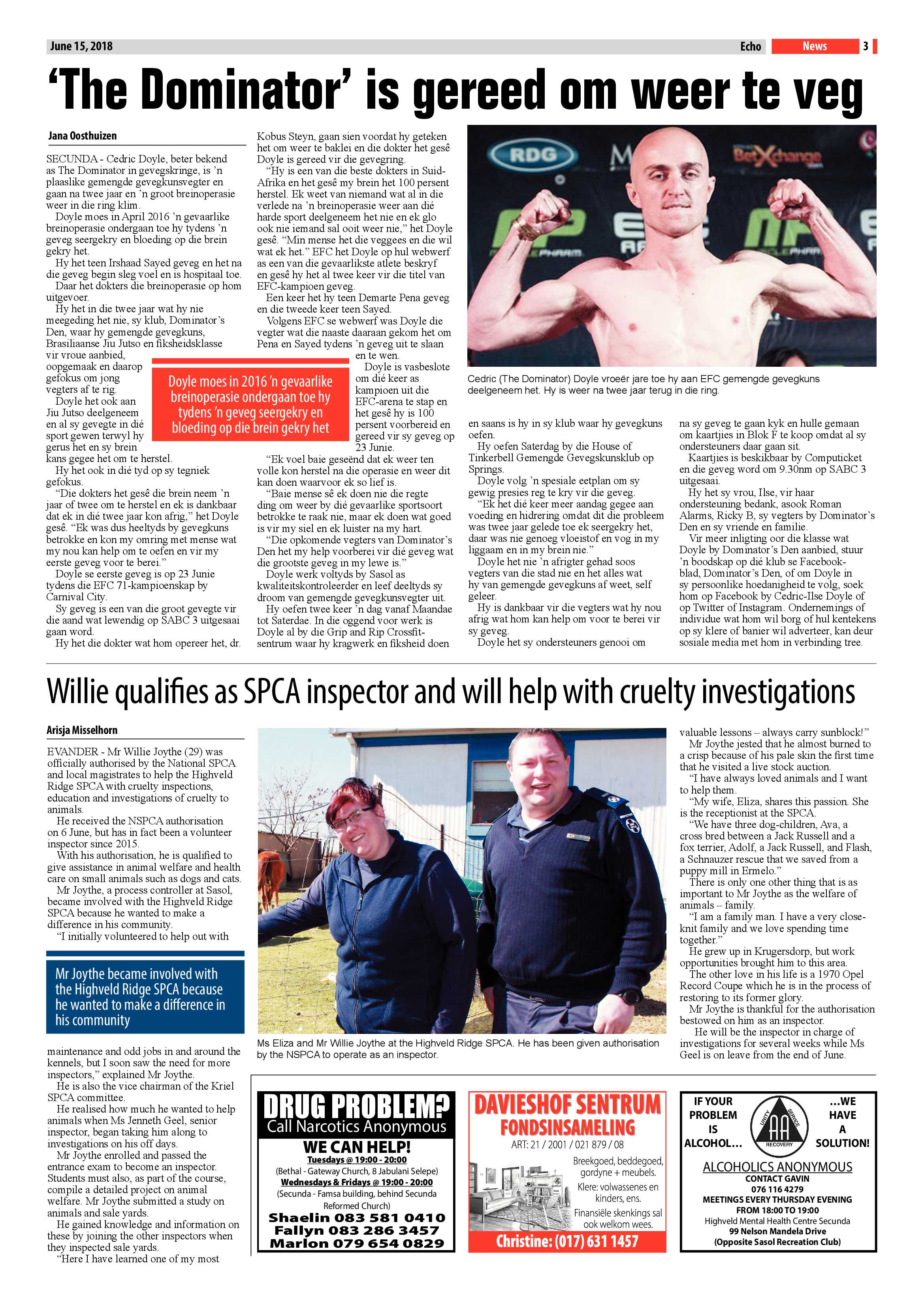 Echo 15 June 2018 page 3