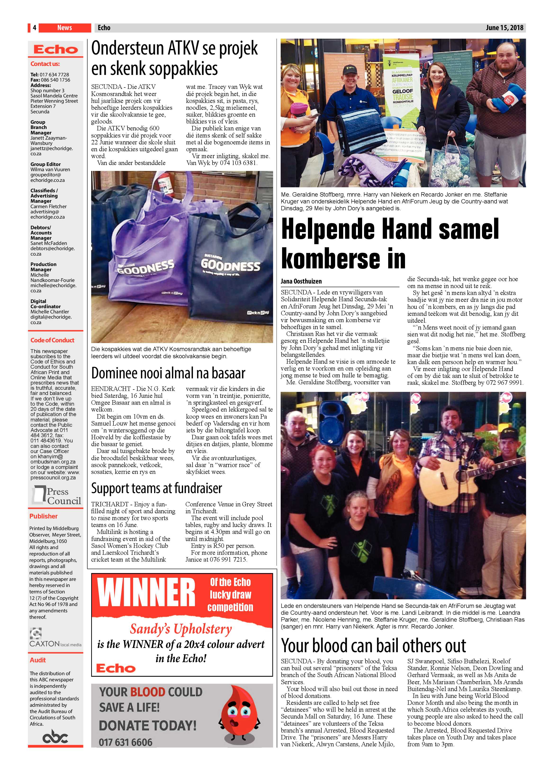 Echo 15 June 2018 page 4