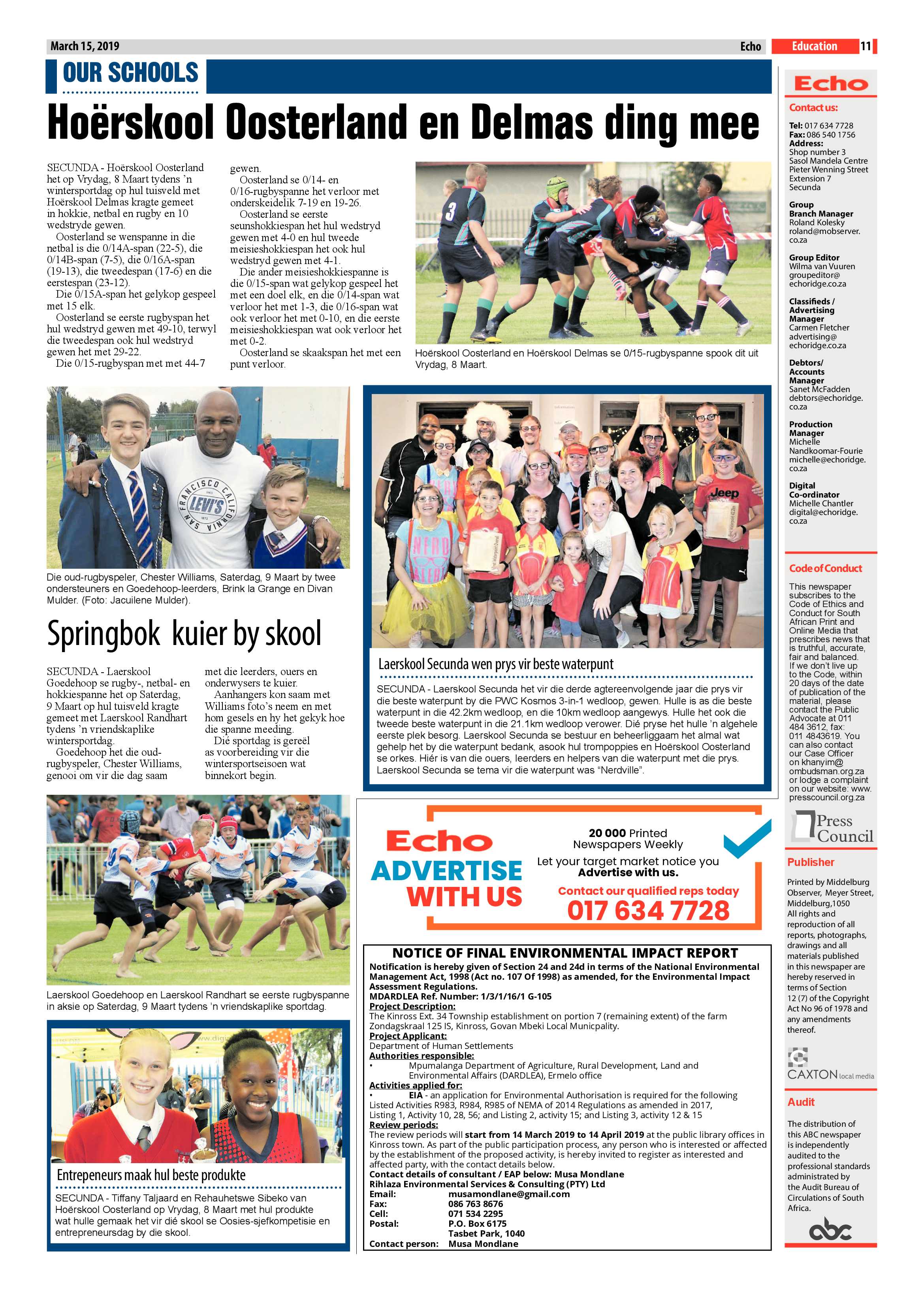 Echo 15 March 2019 page 11
