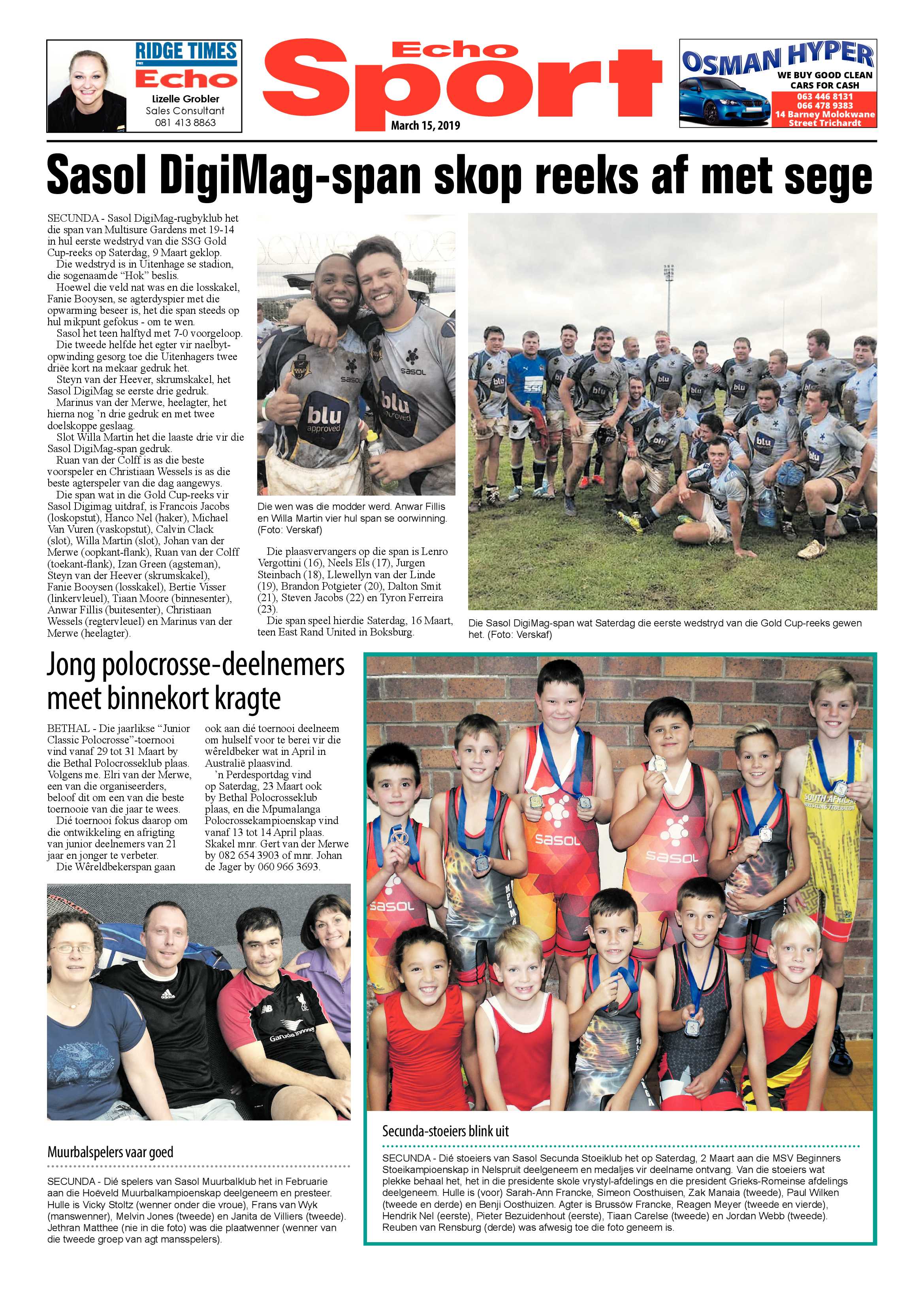 Echo 15 March 2019 page 12