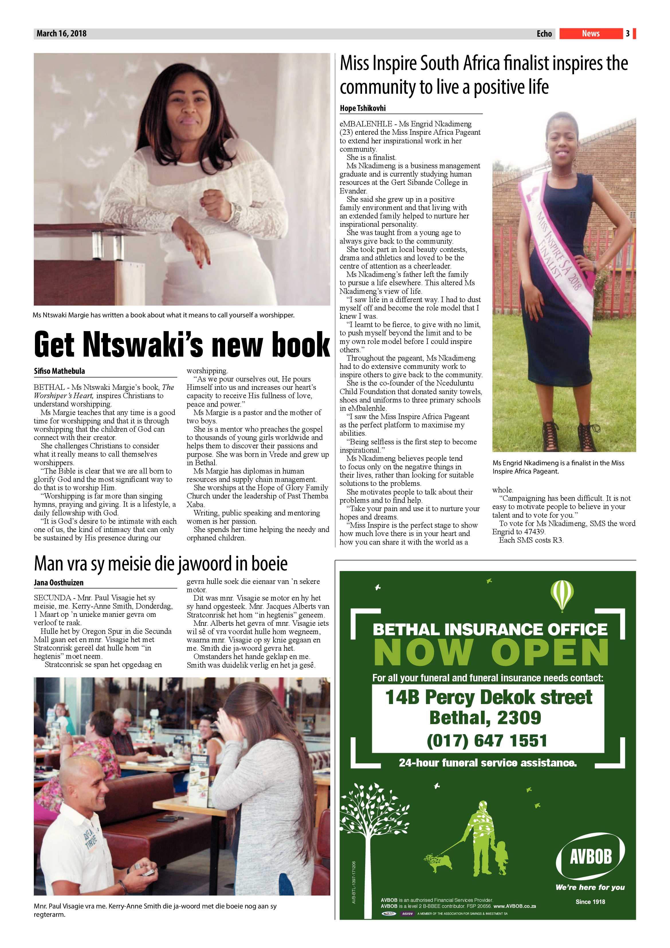 Echo 16 March 2018 page 3