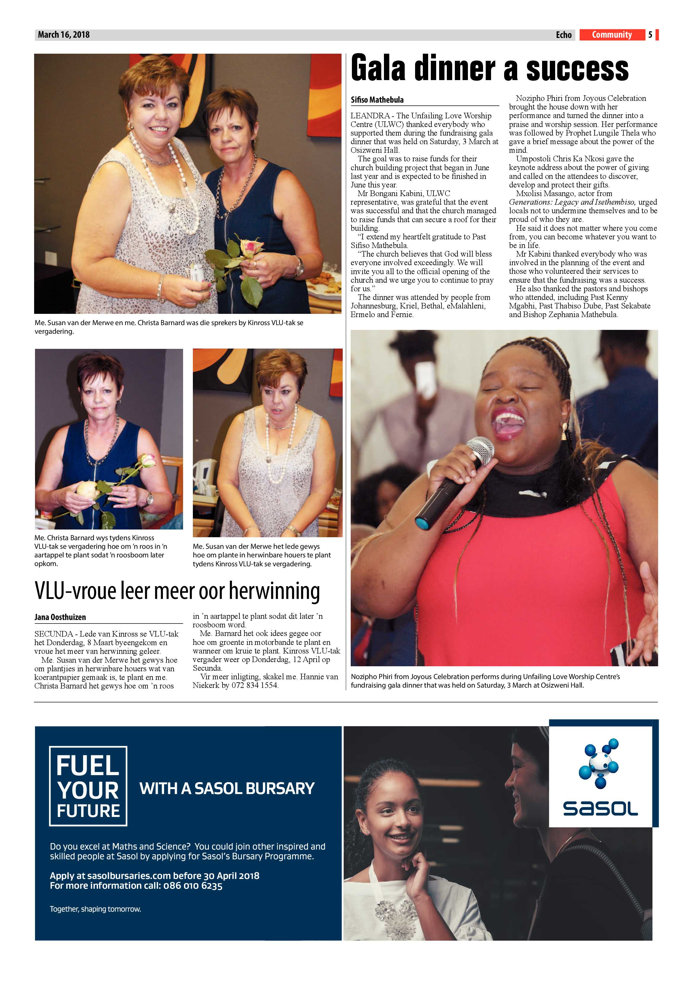 Echo 16 March 2018 page 5