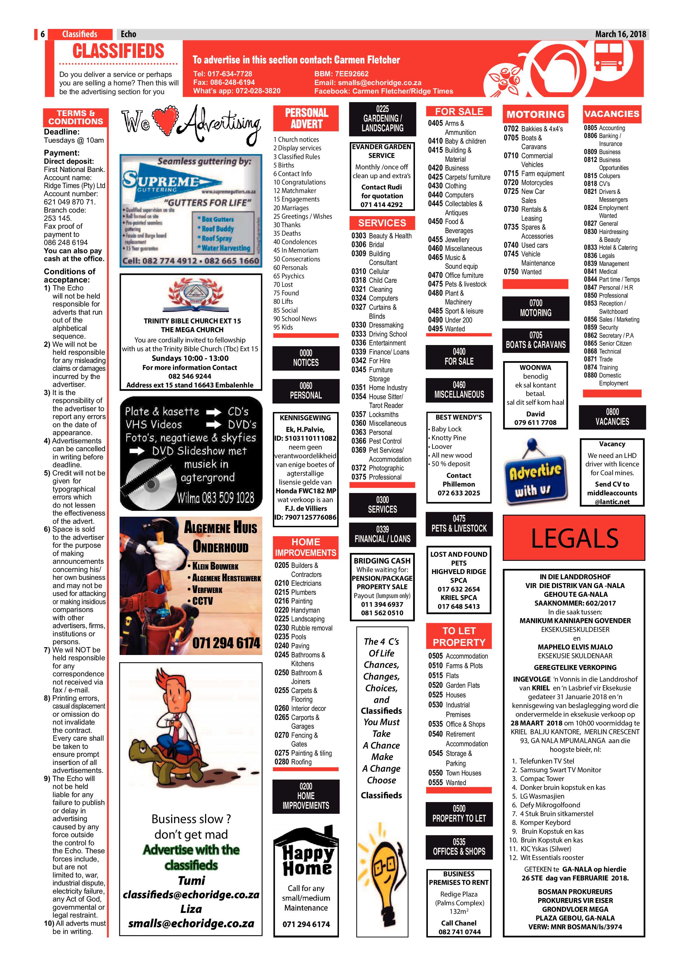 Echo 16 March 2018 page 6