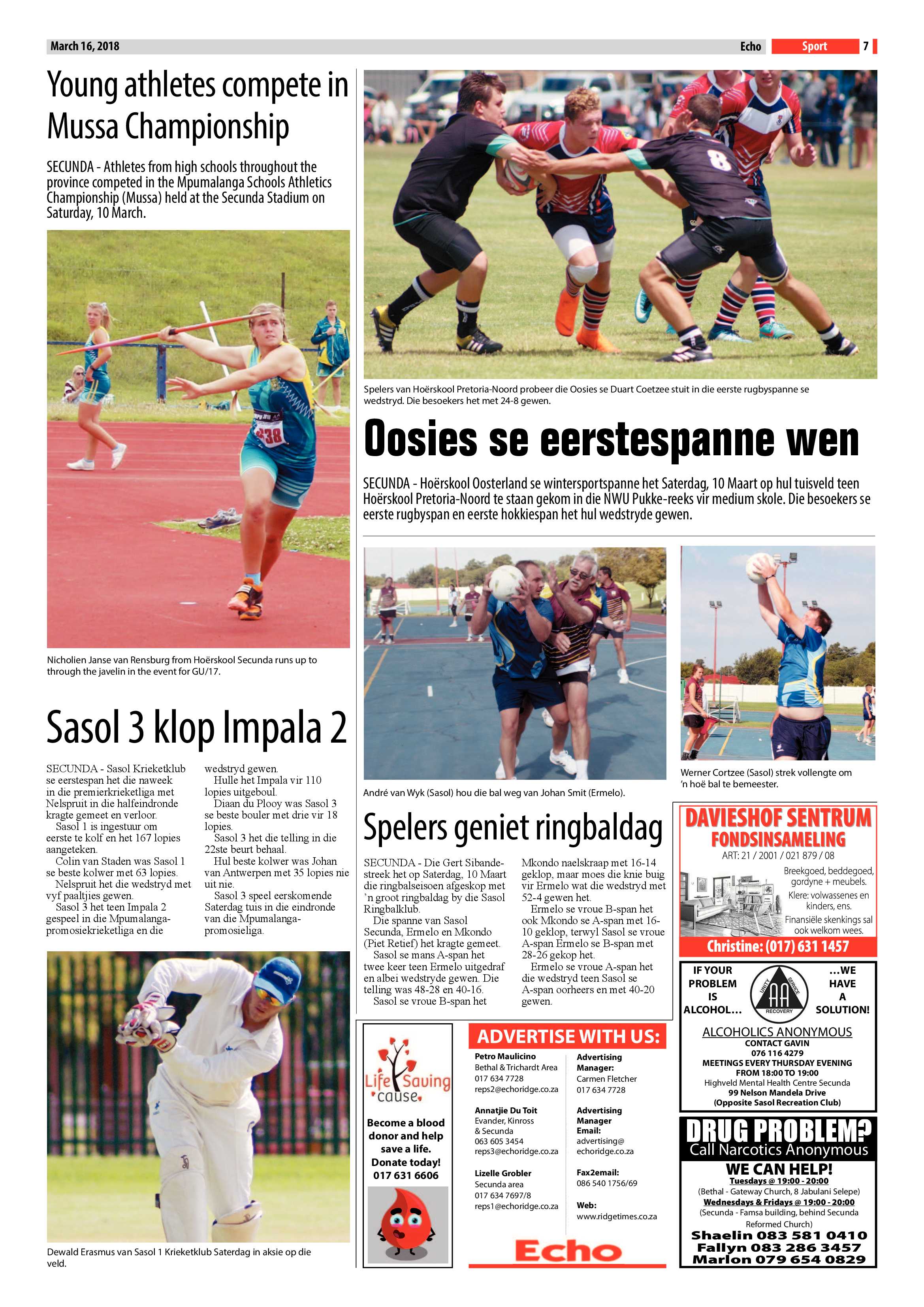 Echo 16 March 2018 page 7