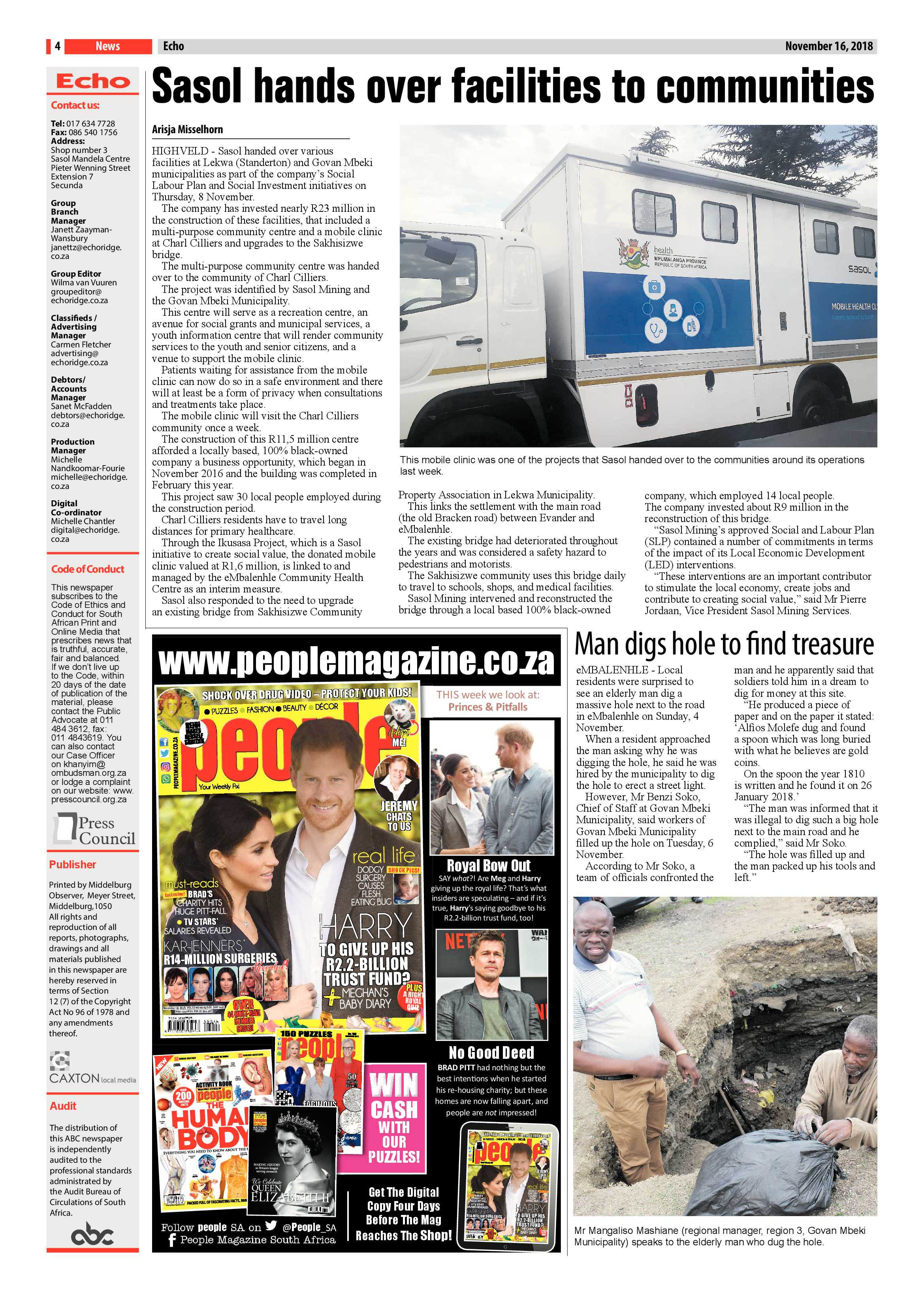 Echo 16 November 2018 page 4