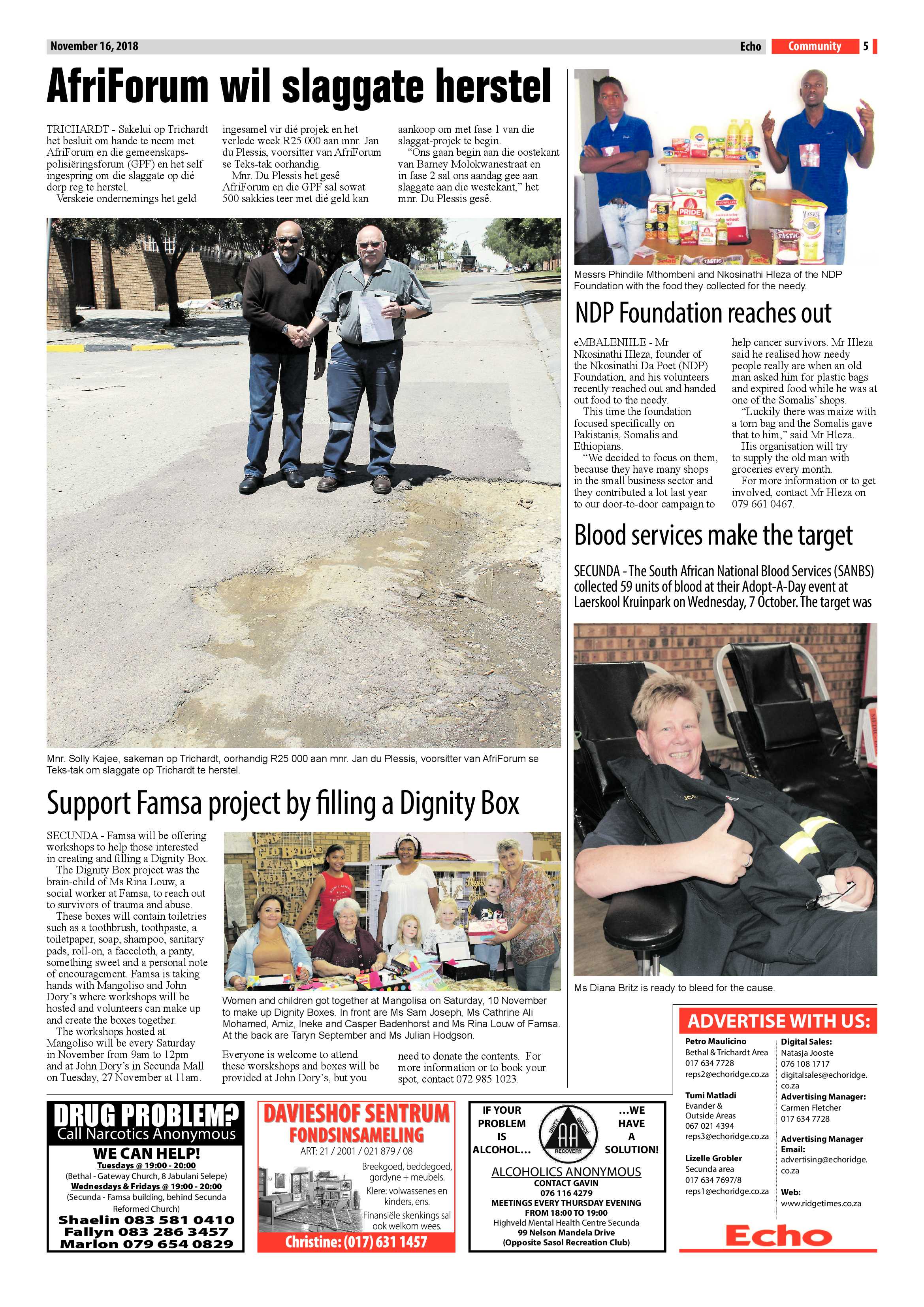 Echo 16 November 2018 page 5