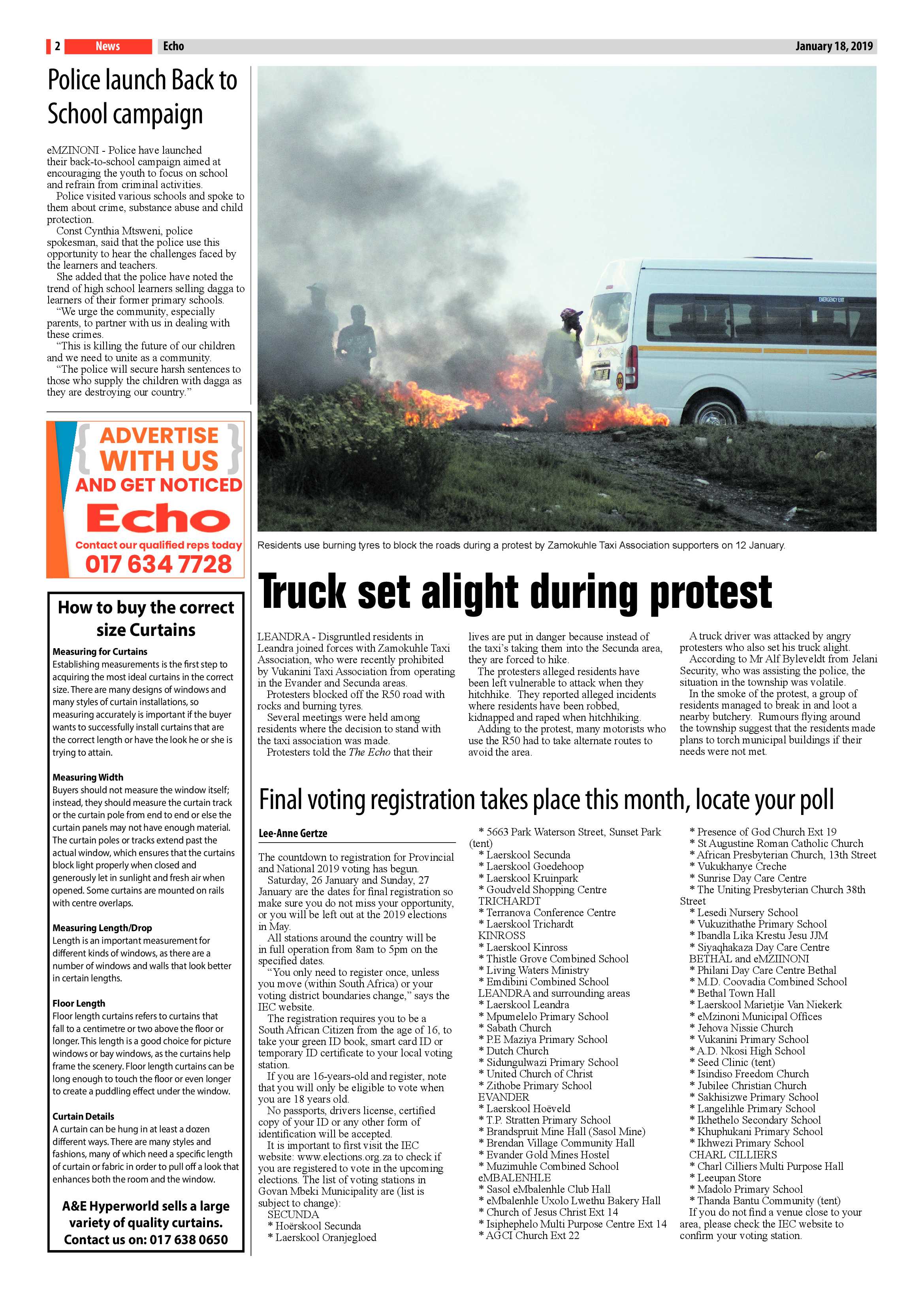 Echo 18 January 2019 page 2