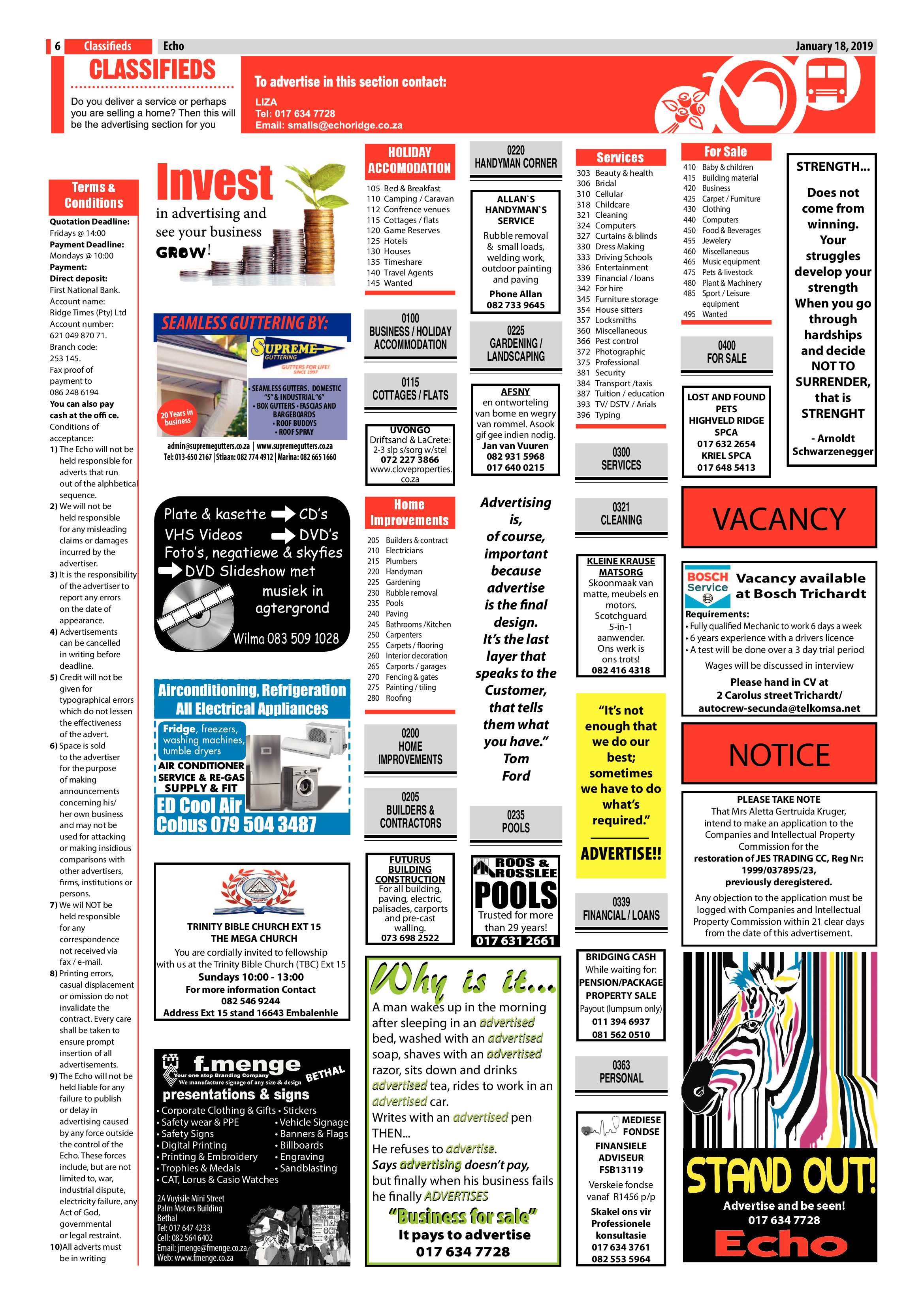Echo 18 January 2019 page 6