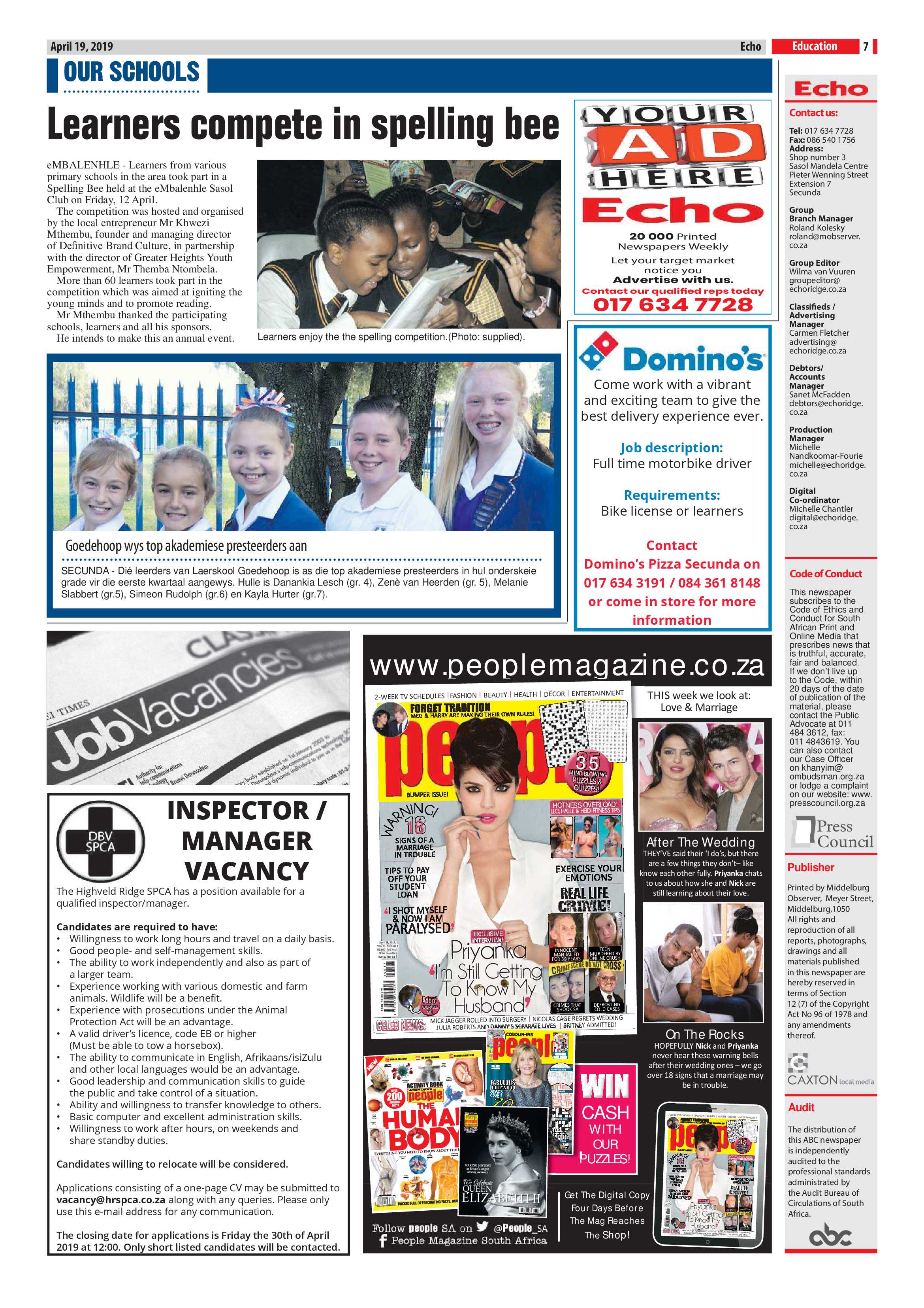 Echo 19 April 2019 page 7