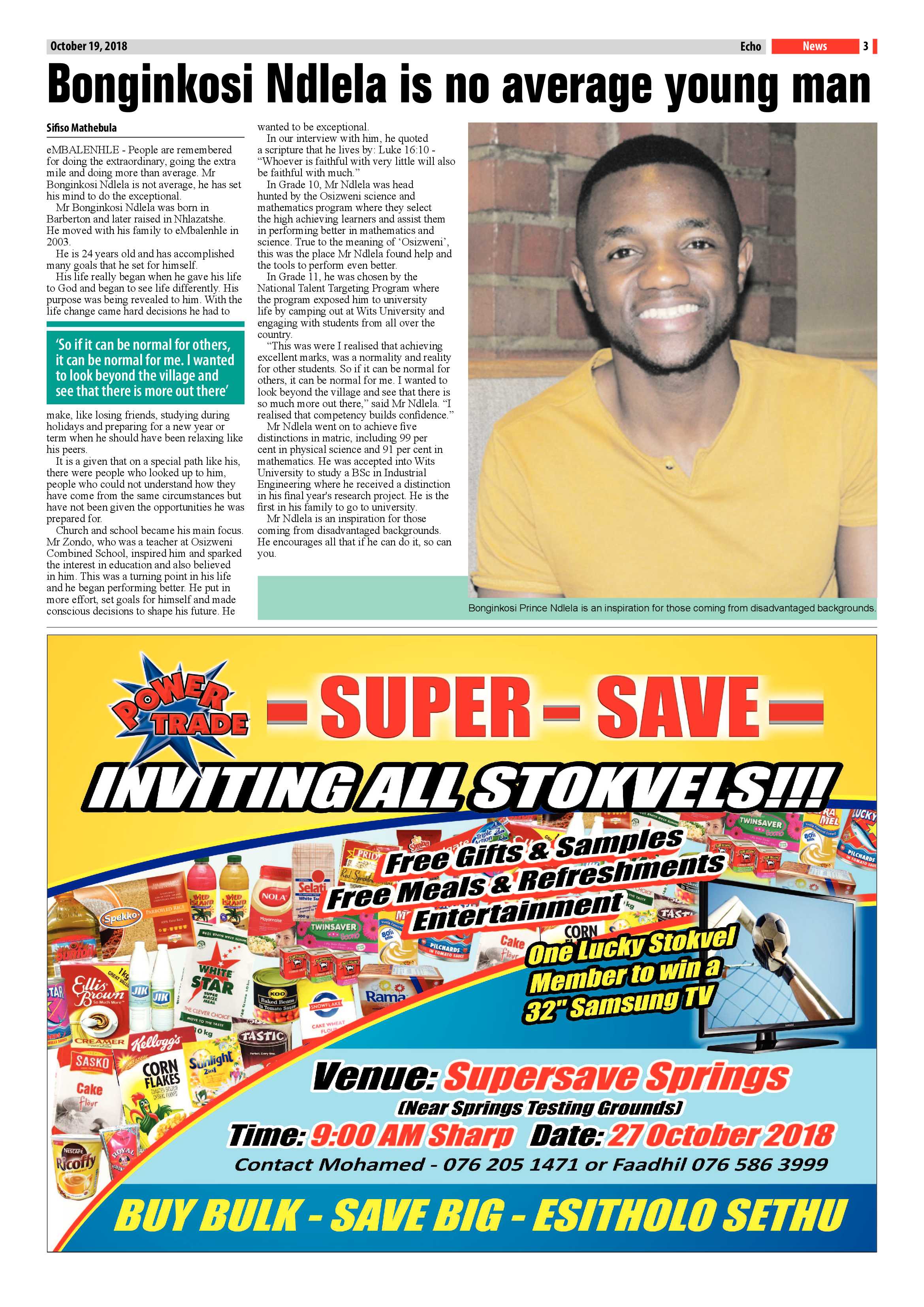 Echo 19 October 2018 page 3
