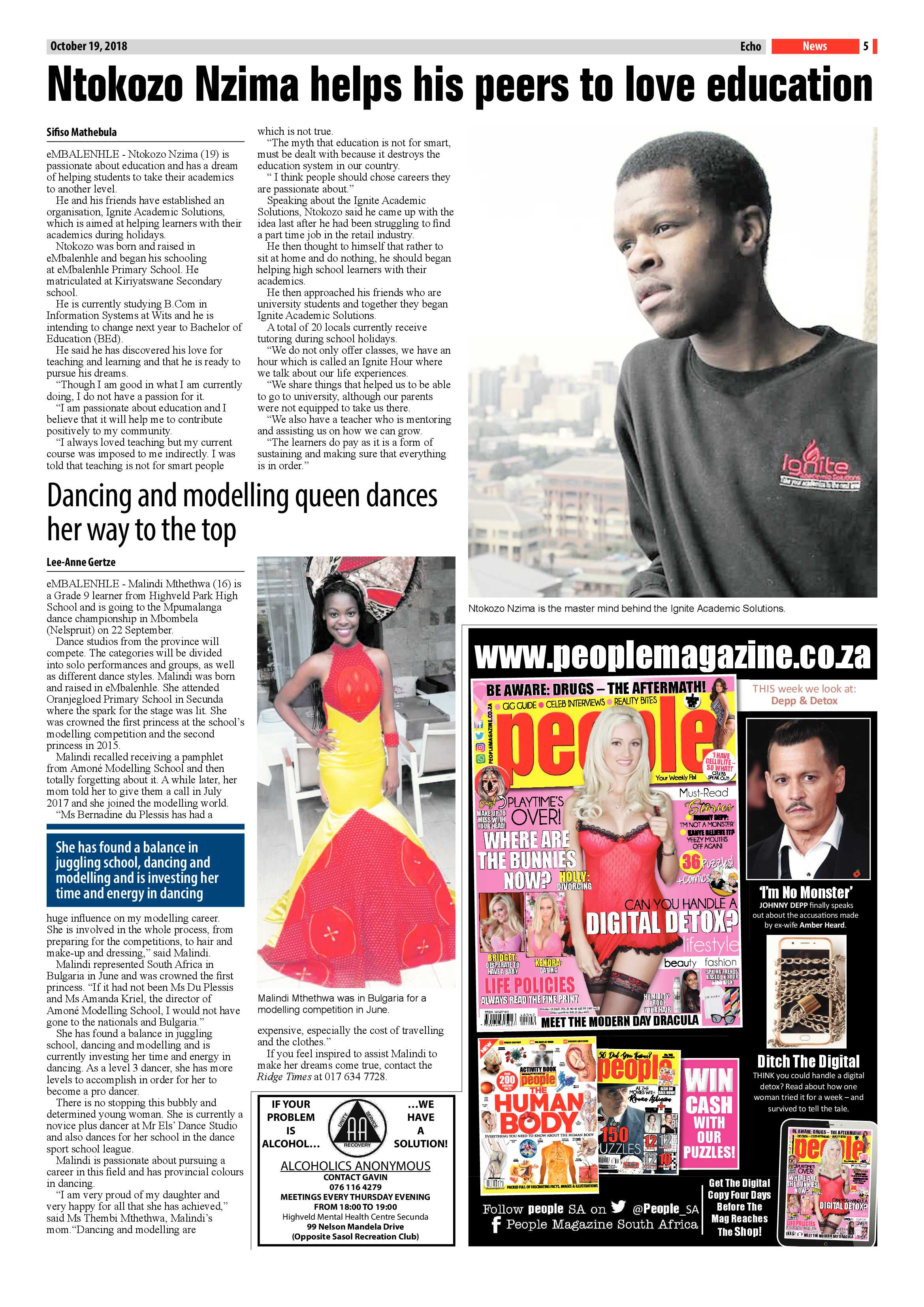 Echo 19 October 2018 page 5