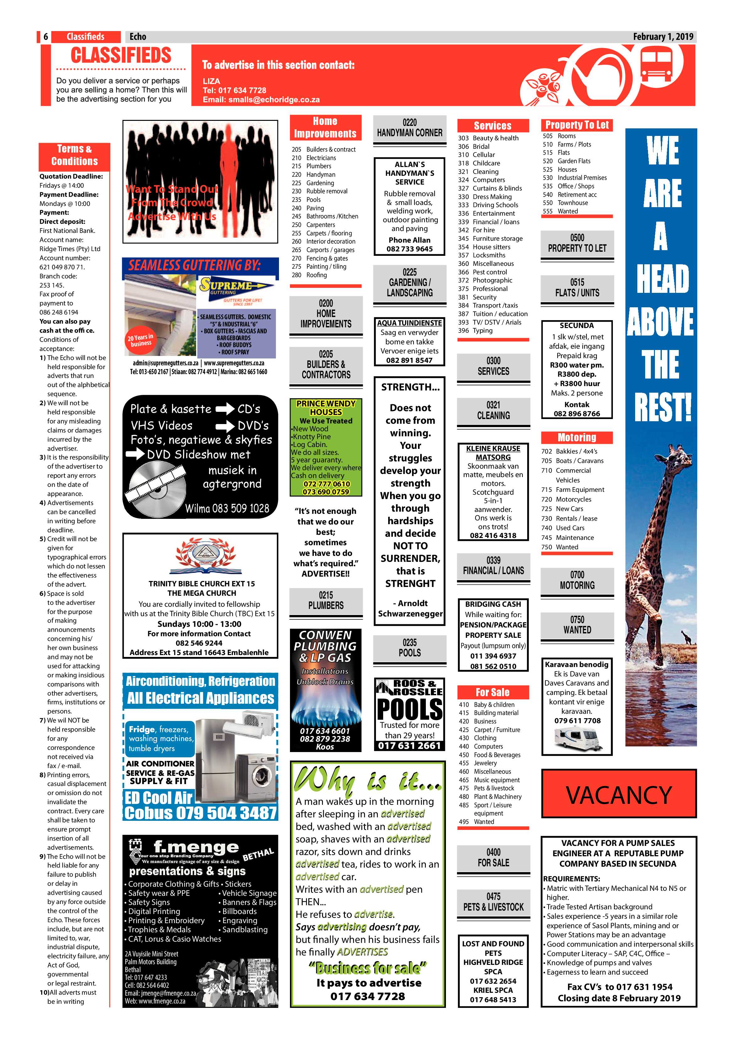 Echo 1 February 2019 page 6