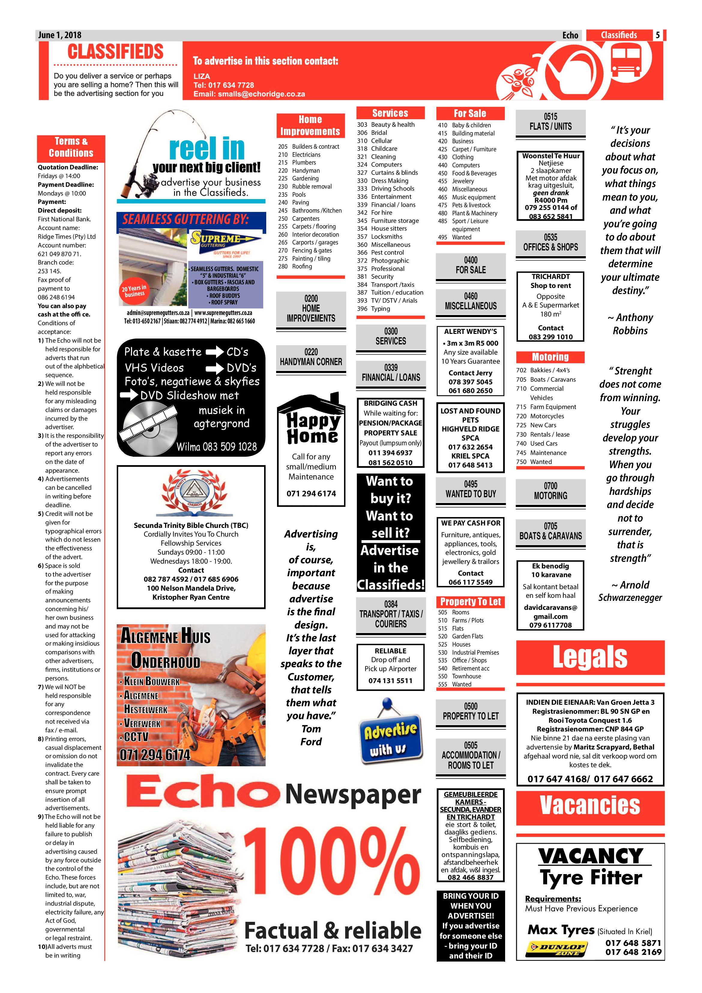 Echo 1 June 2018 page 5
