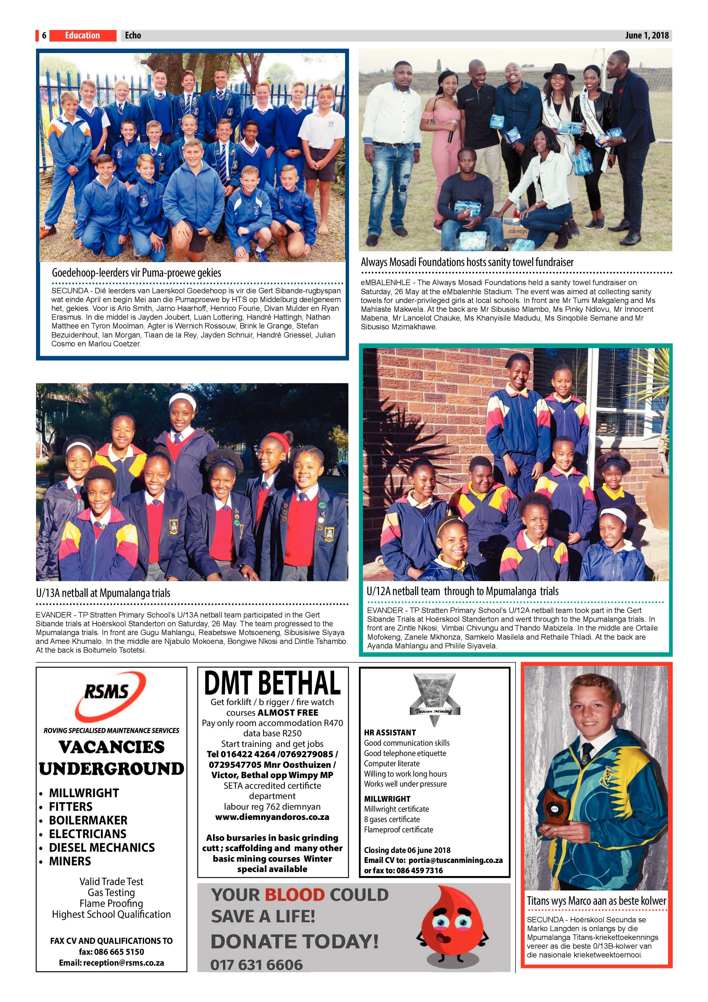 Echo 1 June 2018 page 6