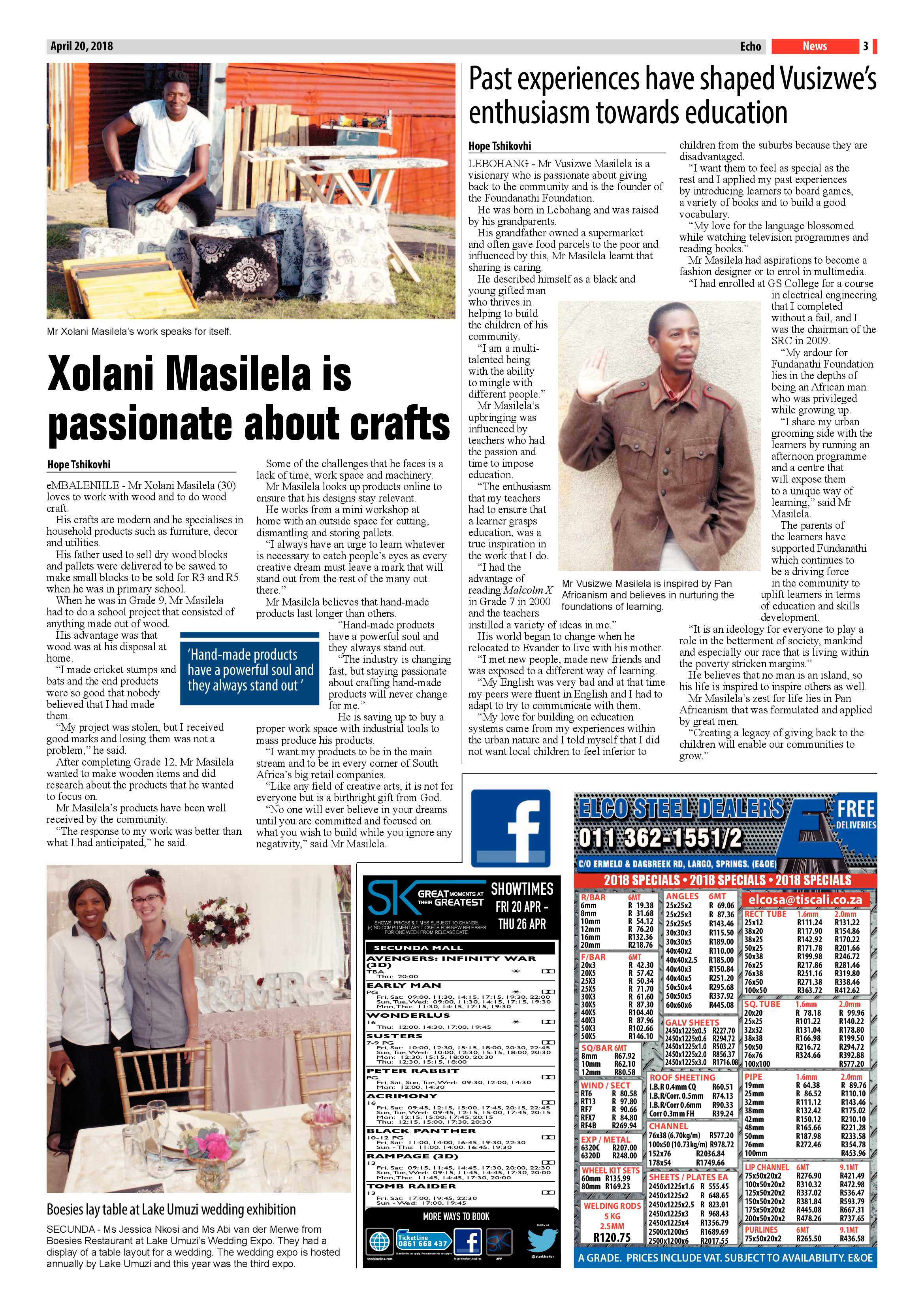 Echo 20 April 2018 page 3