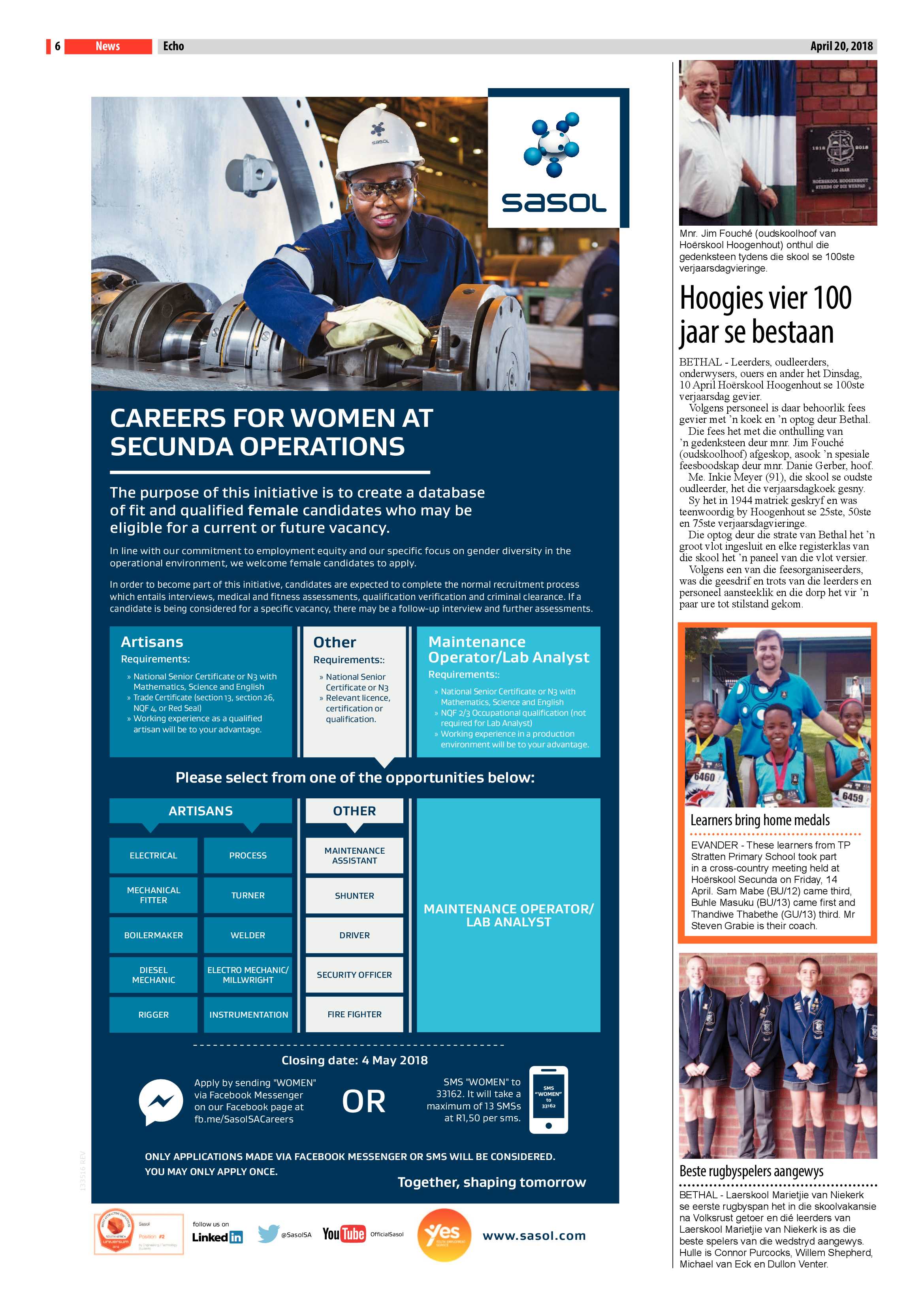 Echo 20 April 2018 page 6