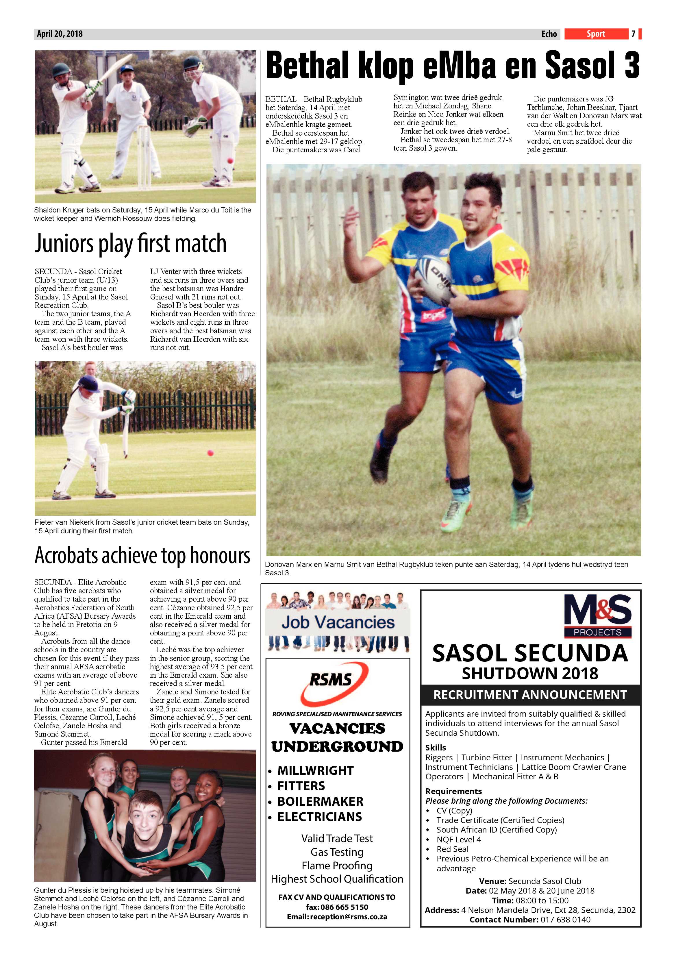 Echo 20 April 2018 page 7