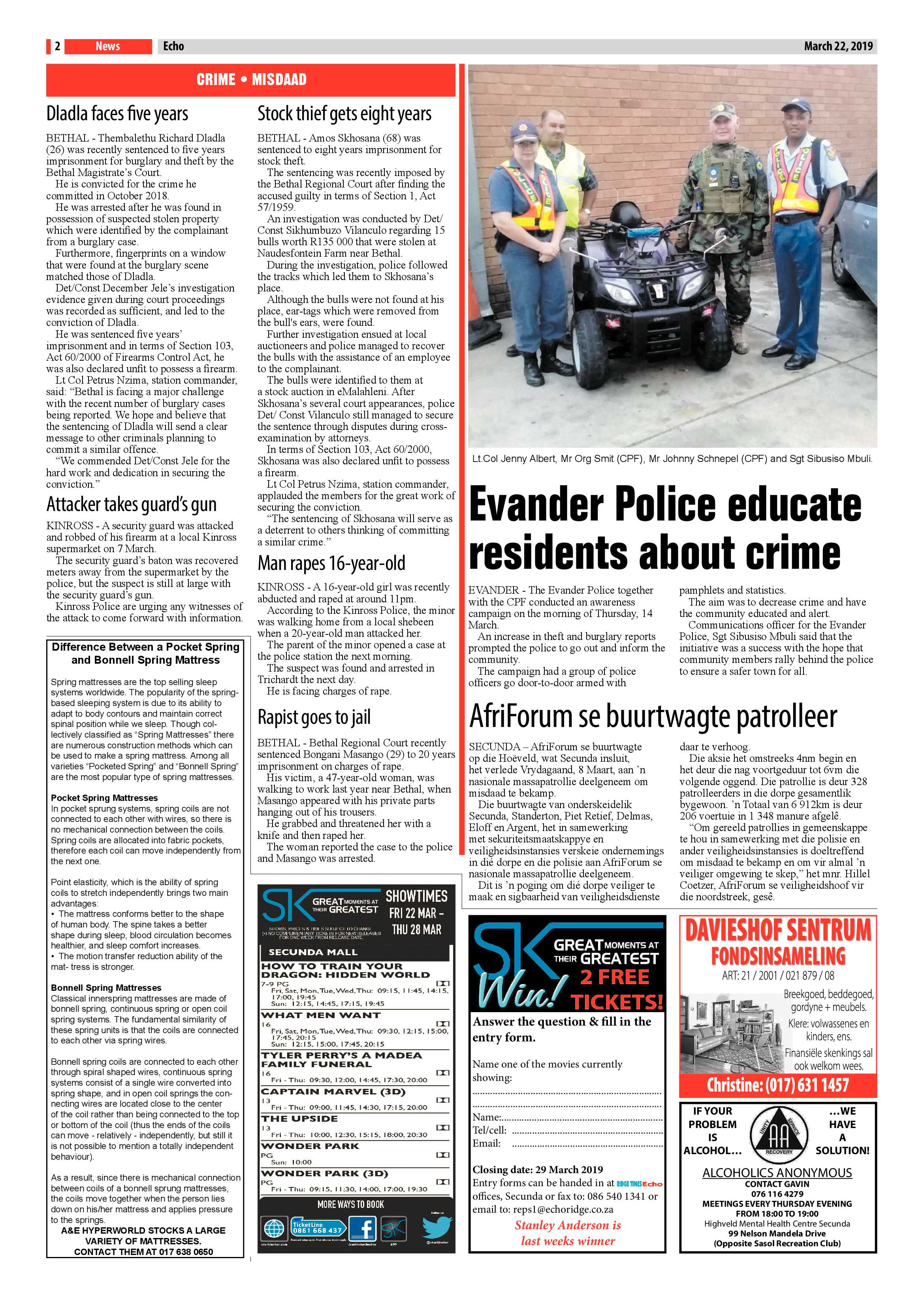 Echo 22 March 2019 page 2