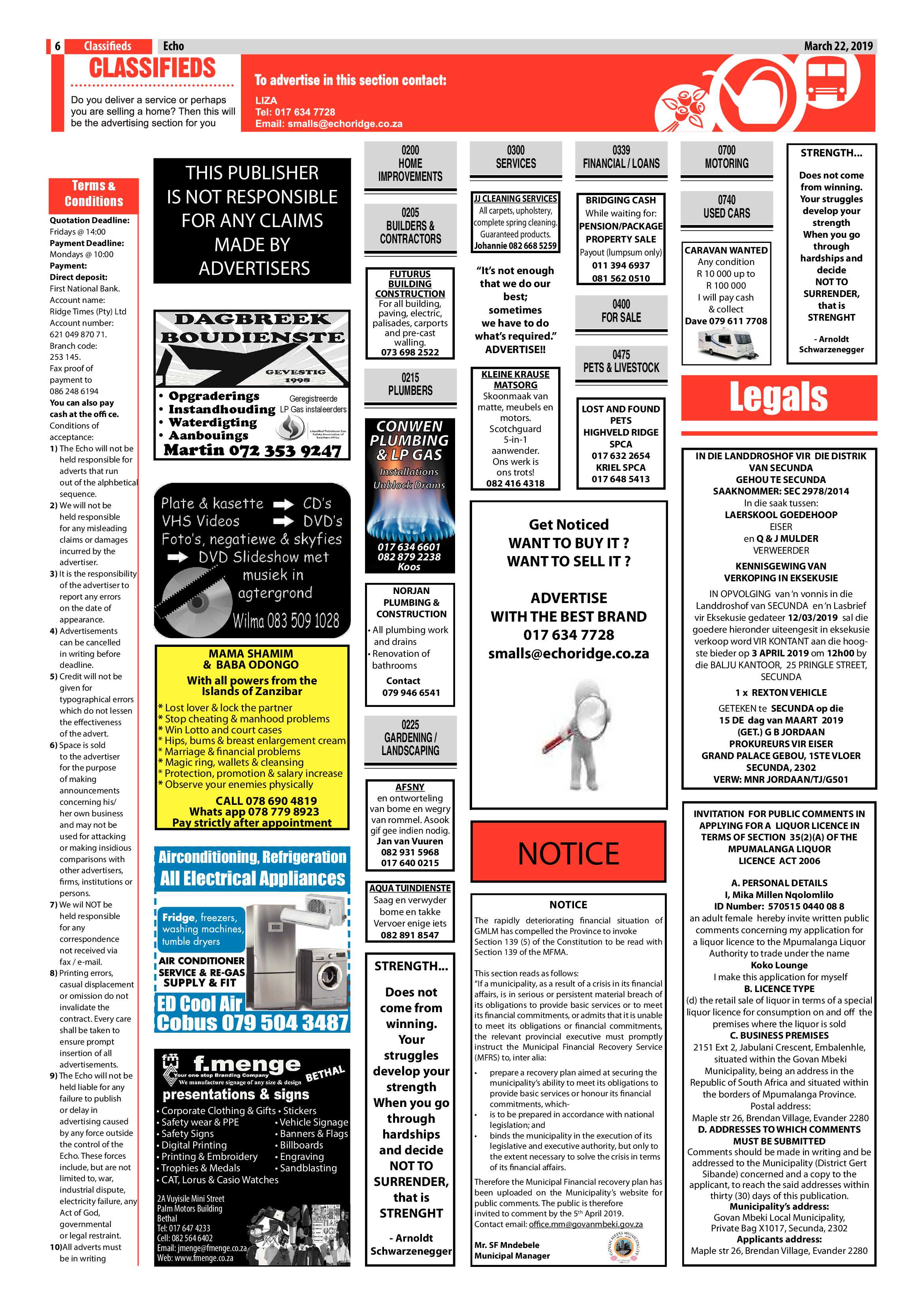 Echo 22 March 2019 page 6