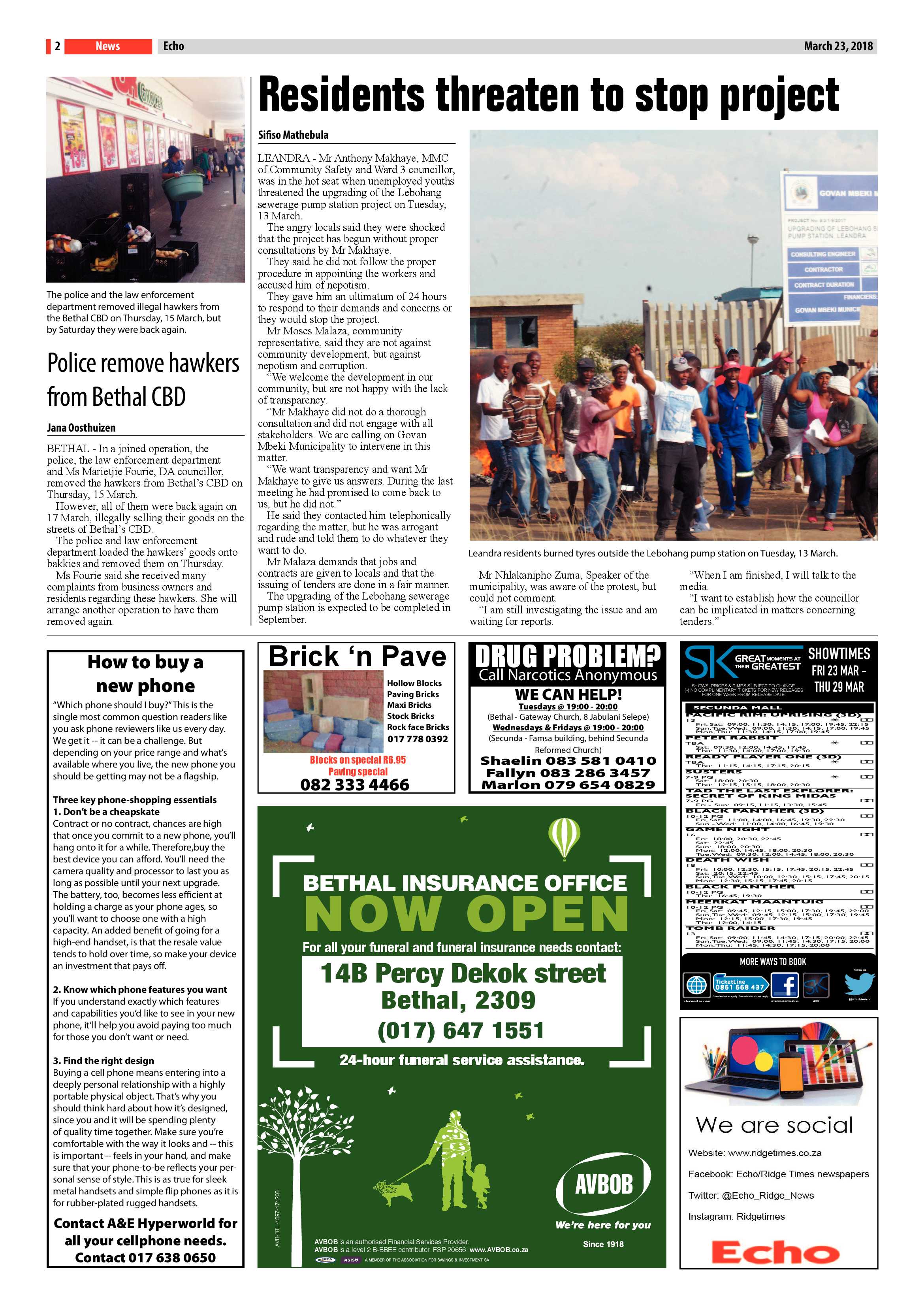 Echo 23 March 2018 page 2