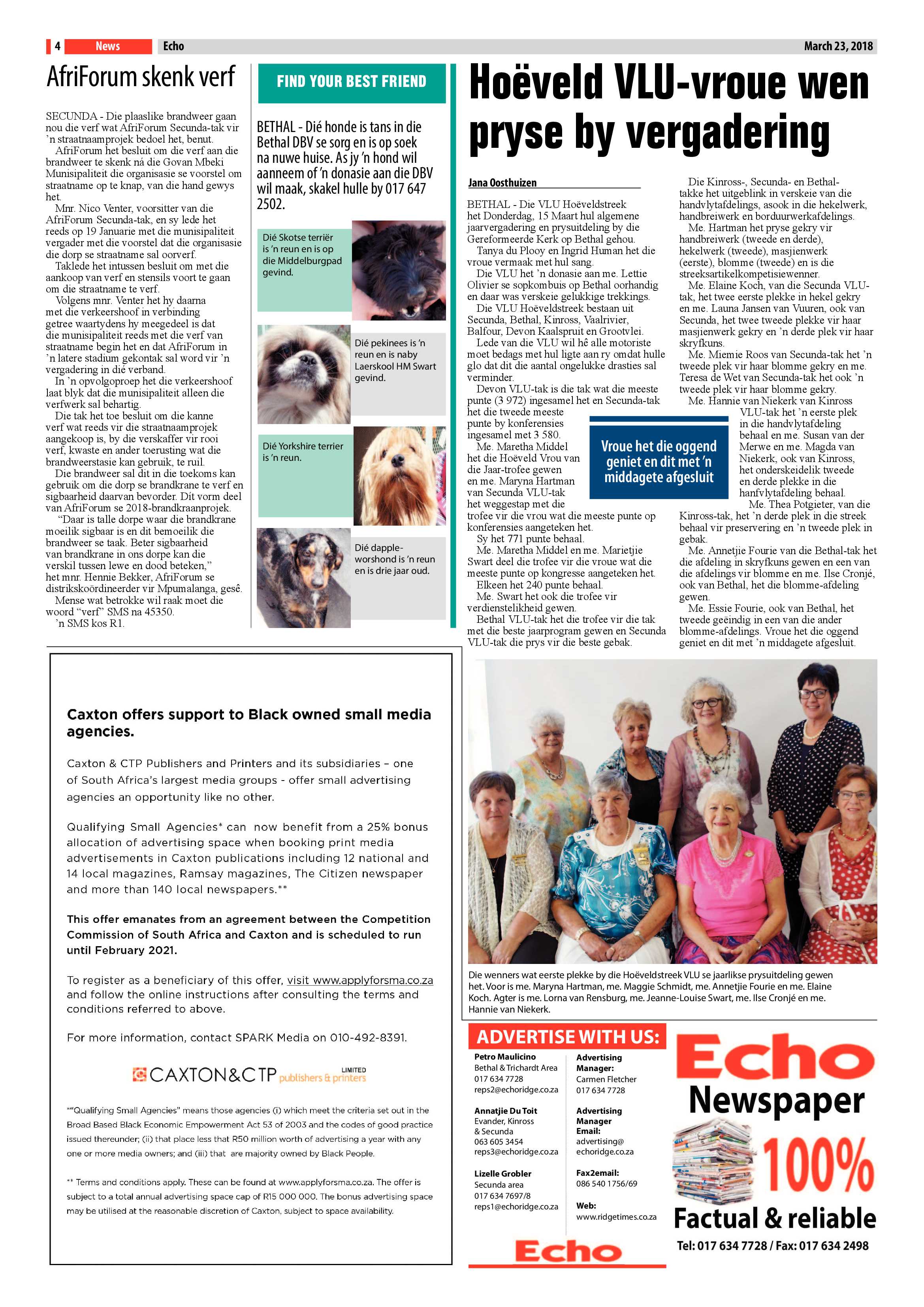 Echo 23 March 2018 page 4