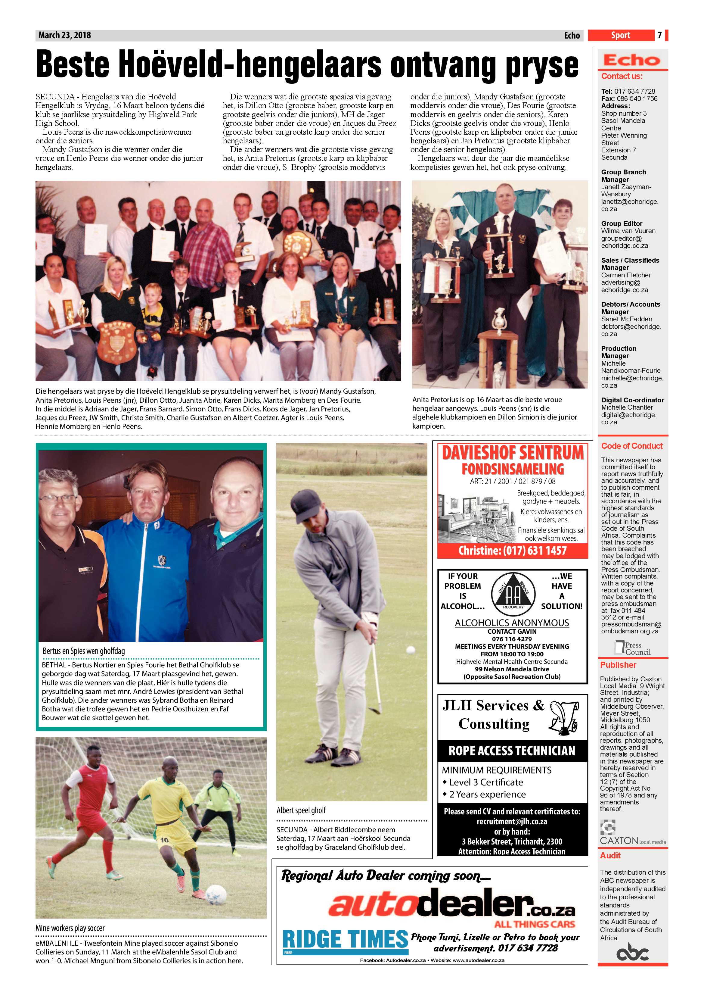 Echo 23 March 2018 page 7