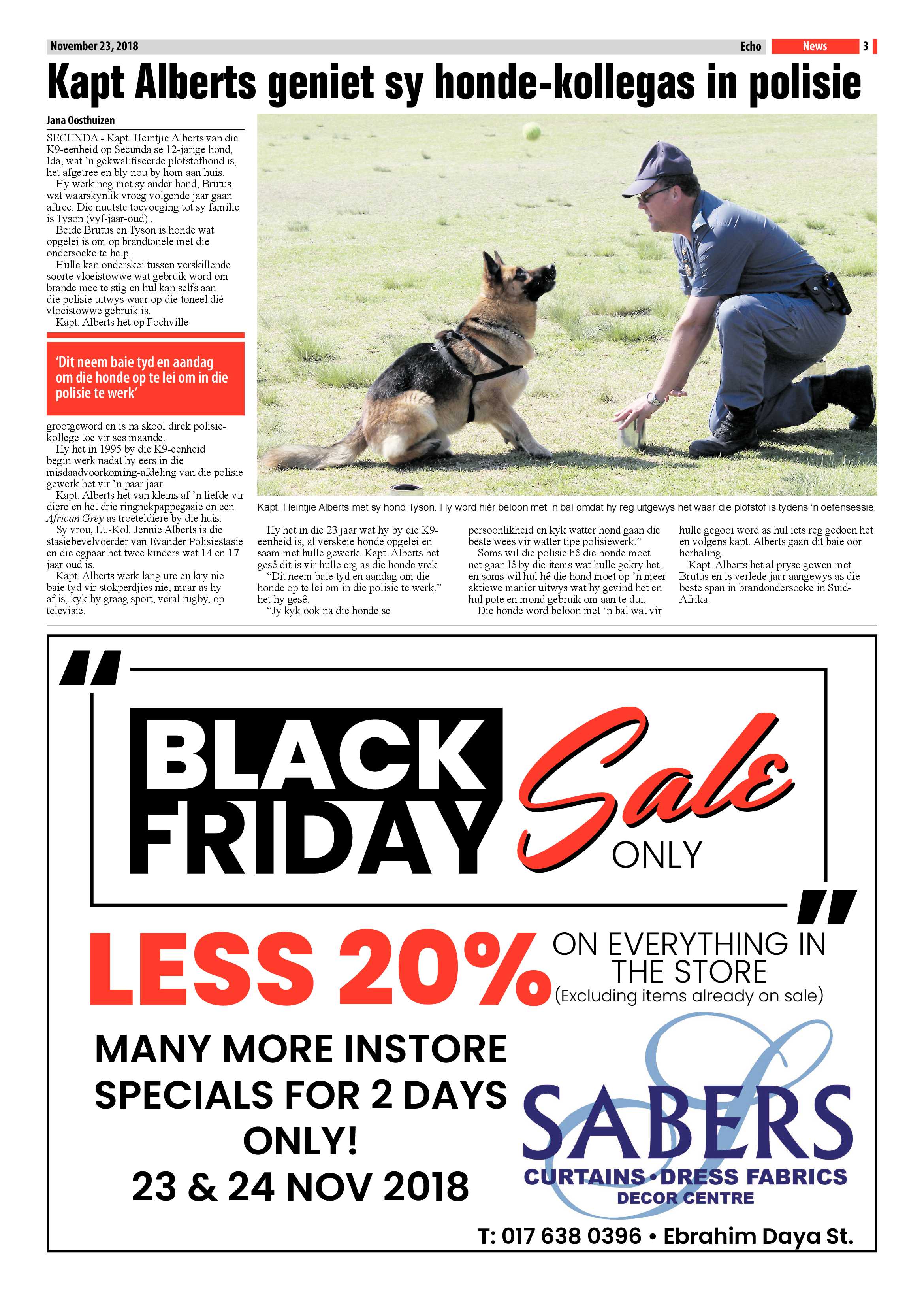 Echo 23 November 2018 page 3