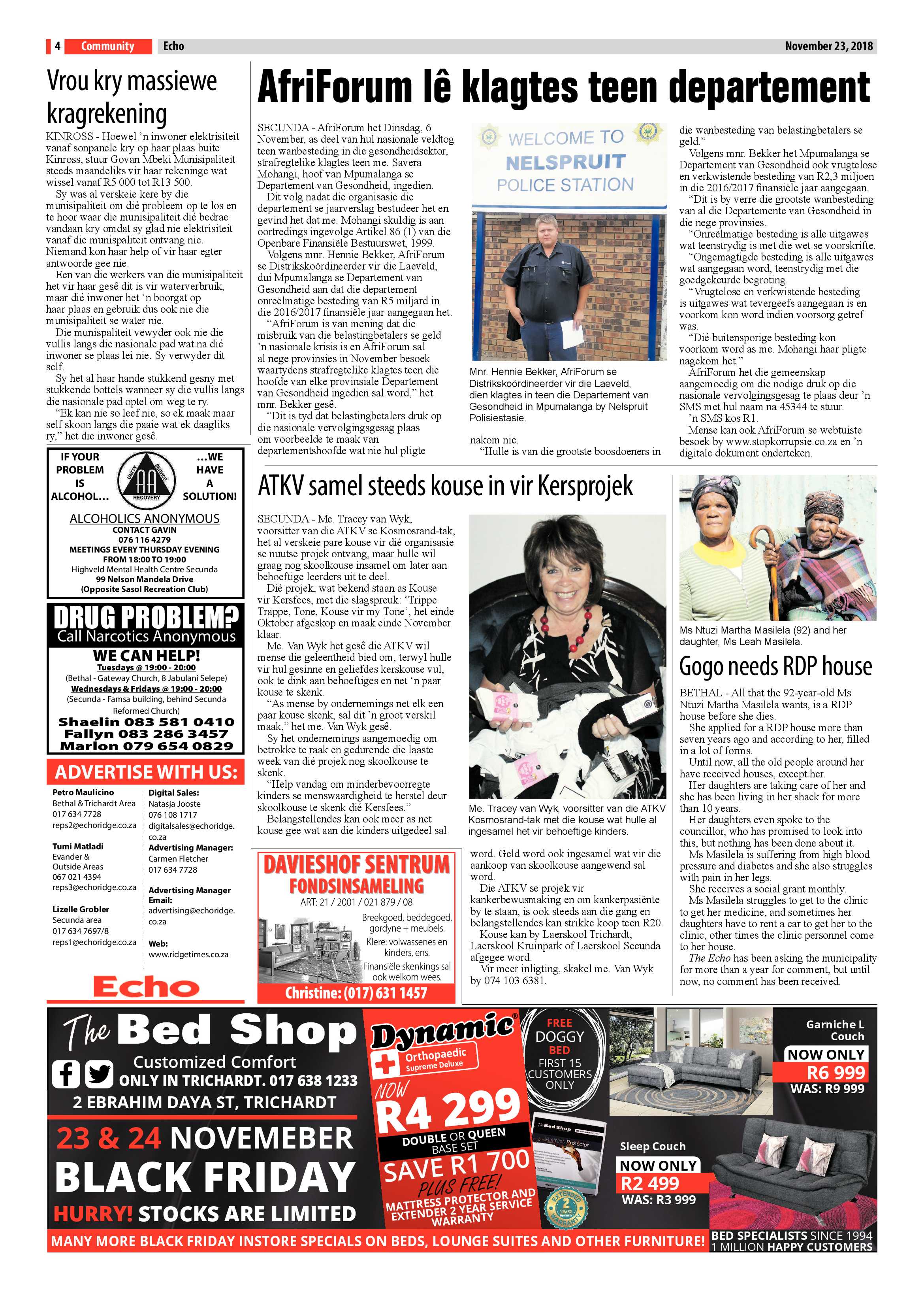 Echo 23 November 2018 page 4