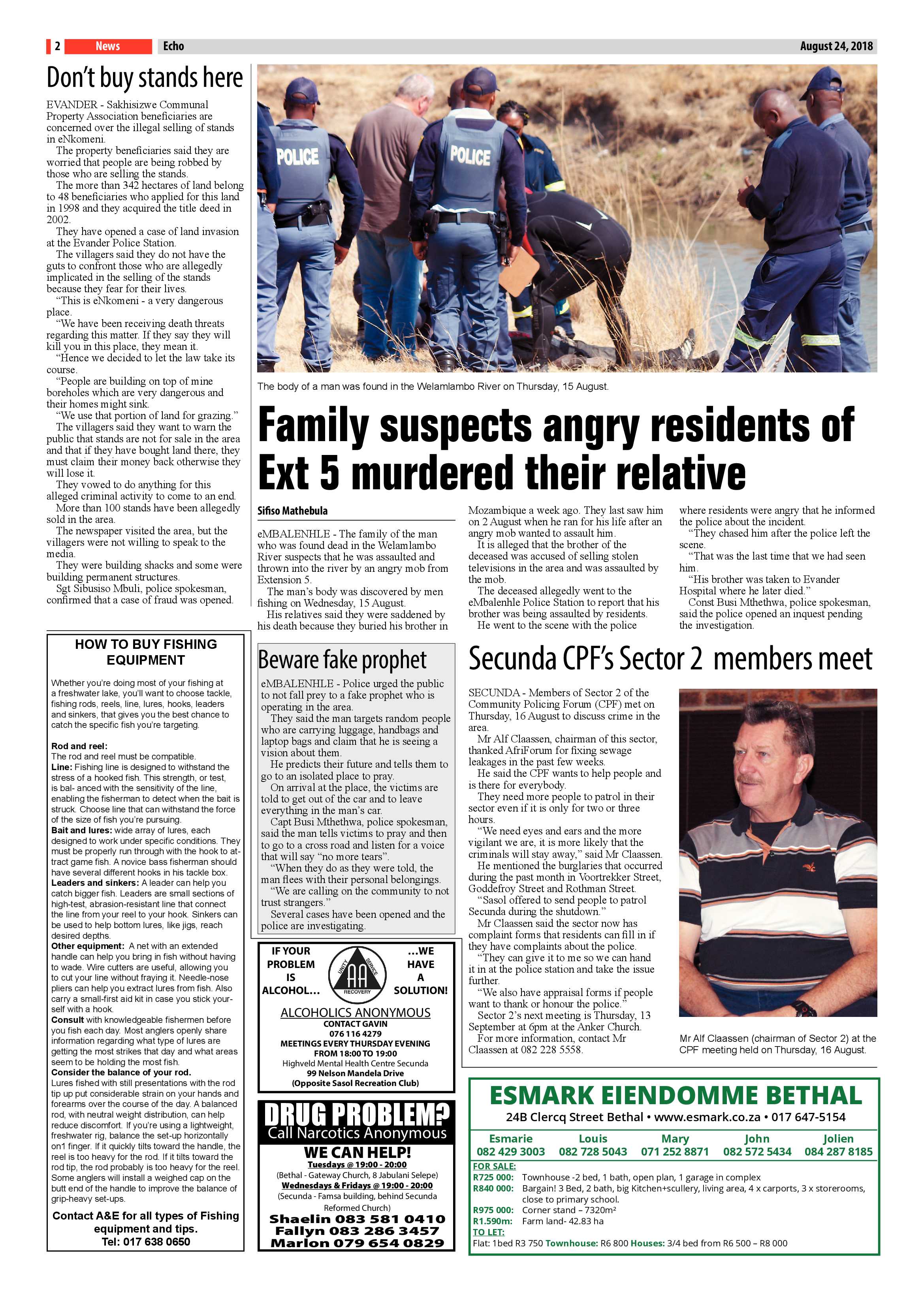 Echo 24 August 2018 page 2