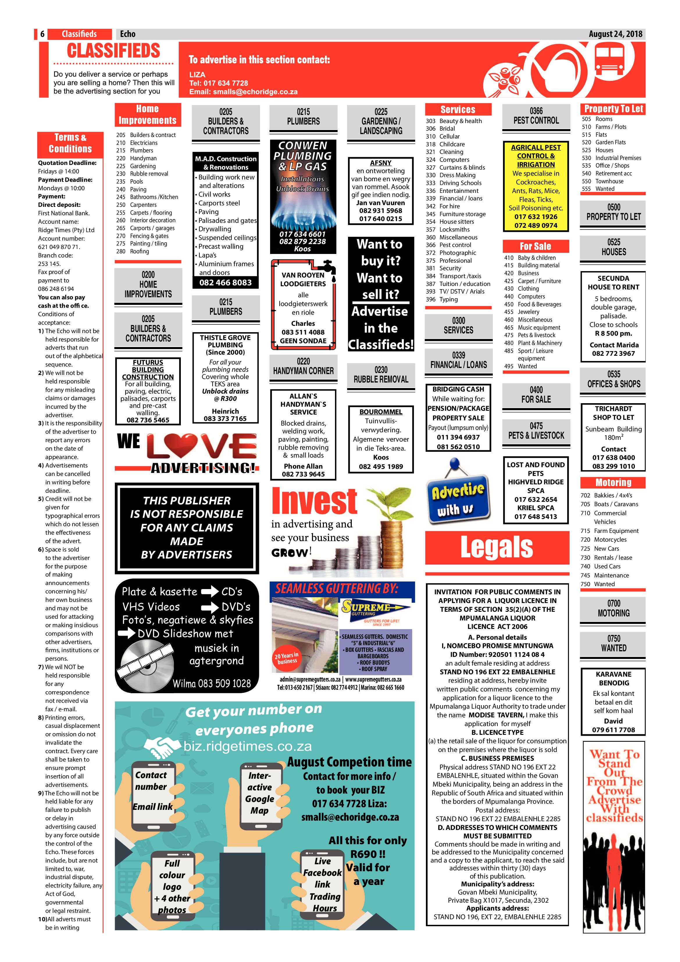 Echo 24 August 2018 page 6