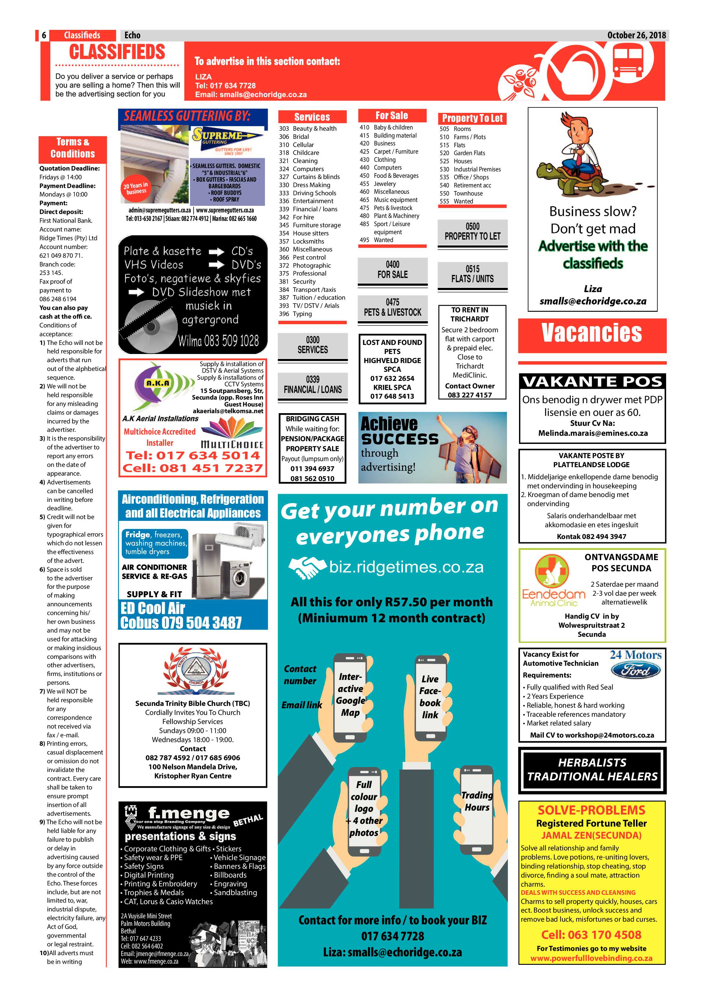 Echo 26 October 2018 page 8
