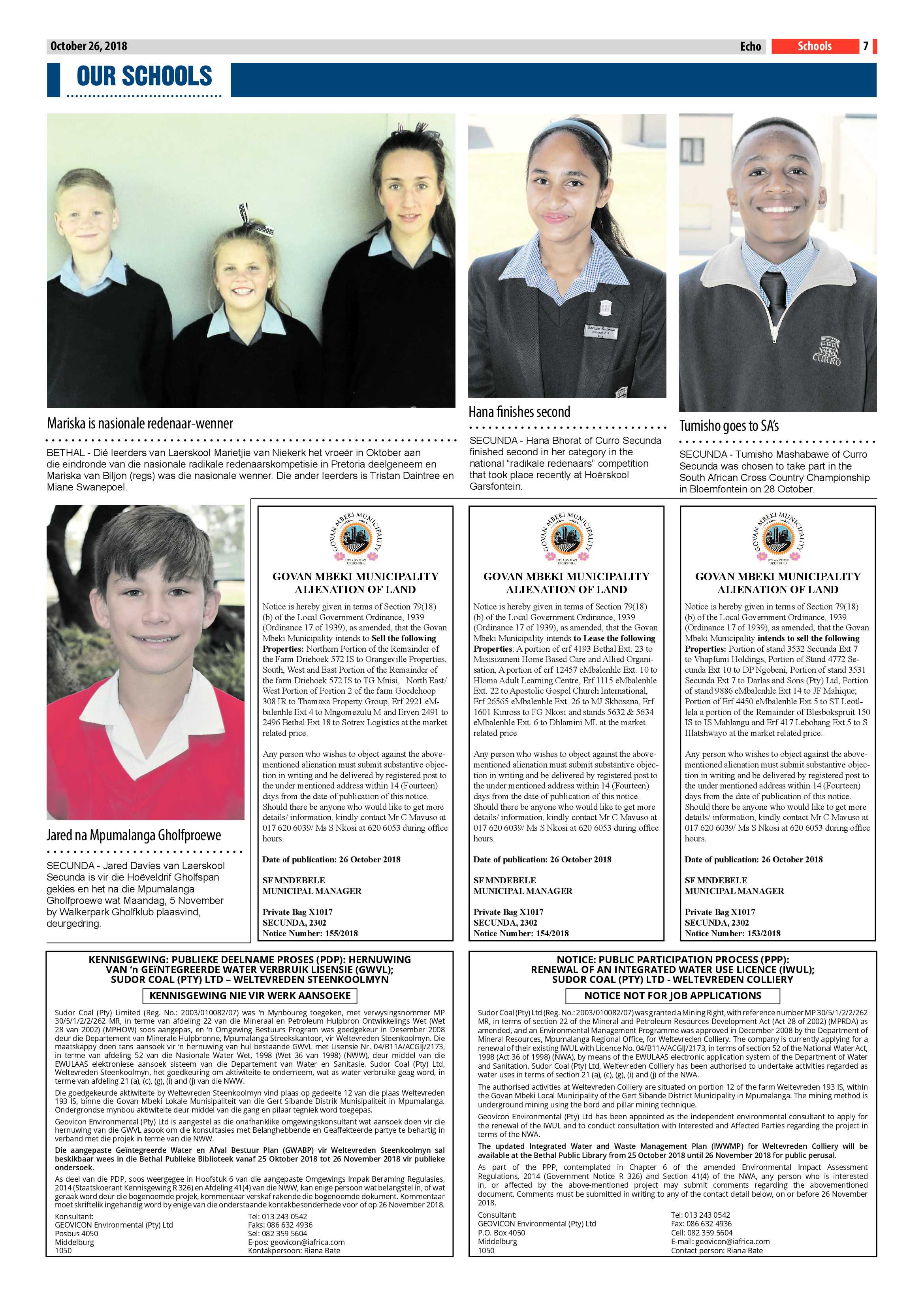 Echo 26 October 2018 page 9