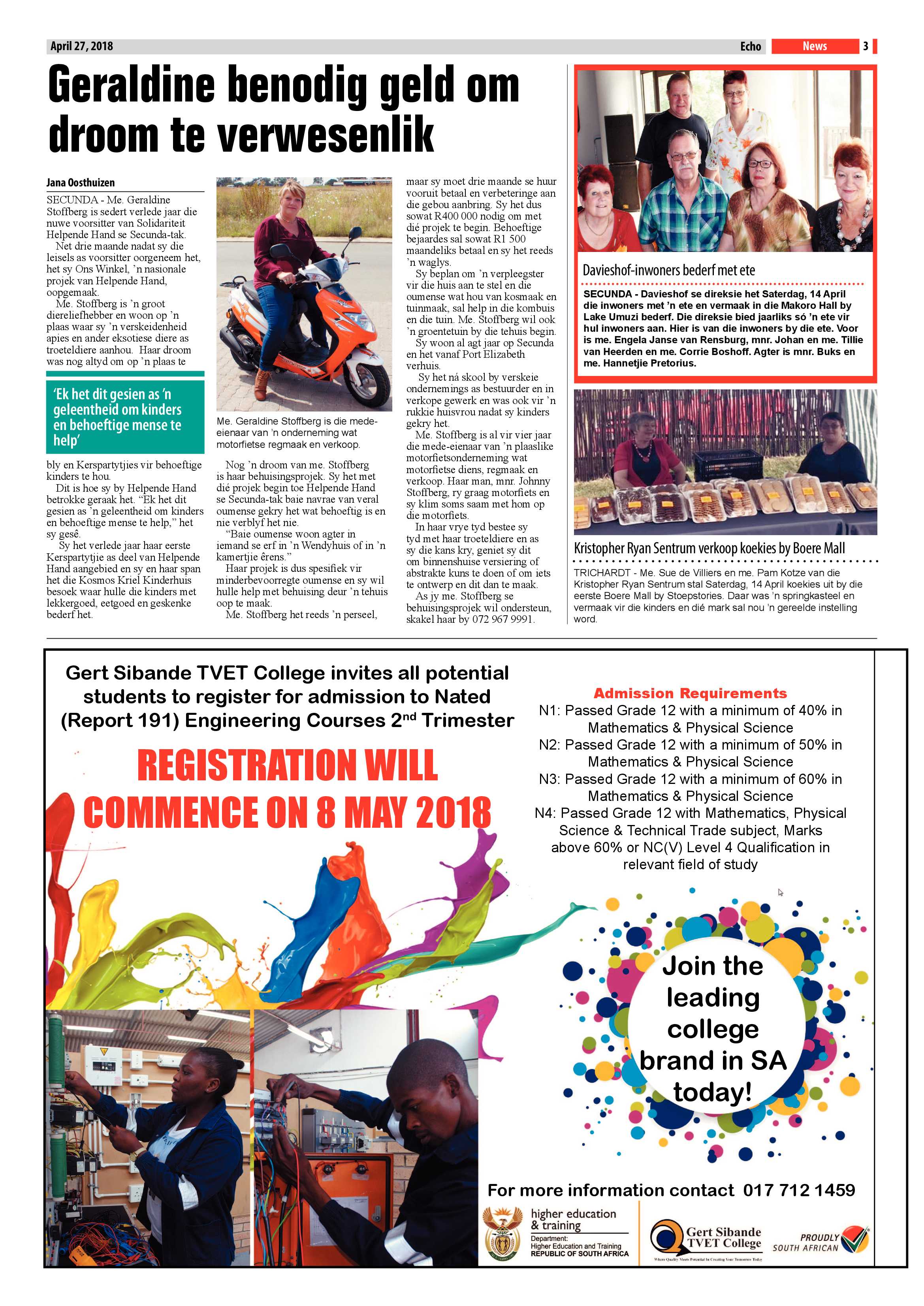 Echo 27 April 2018 page 3