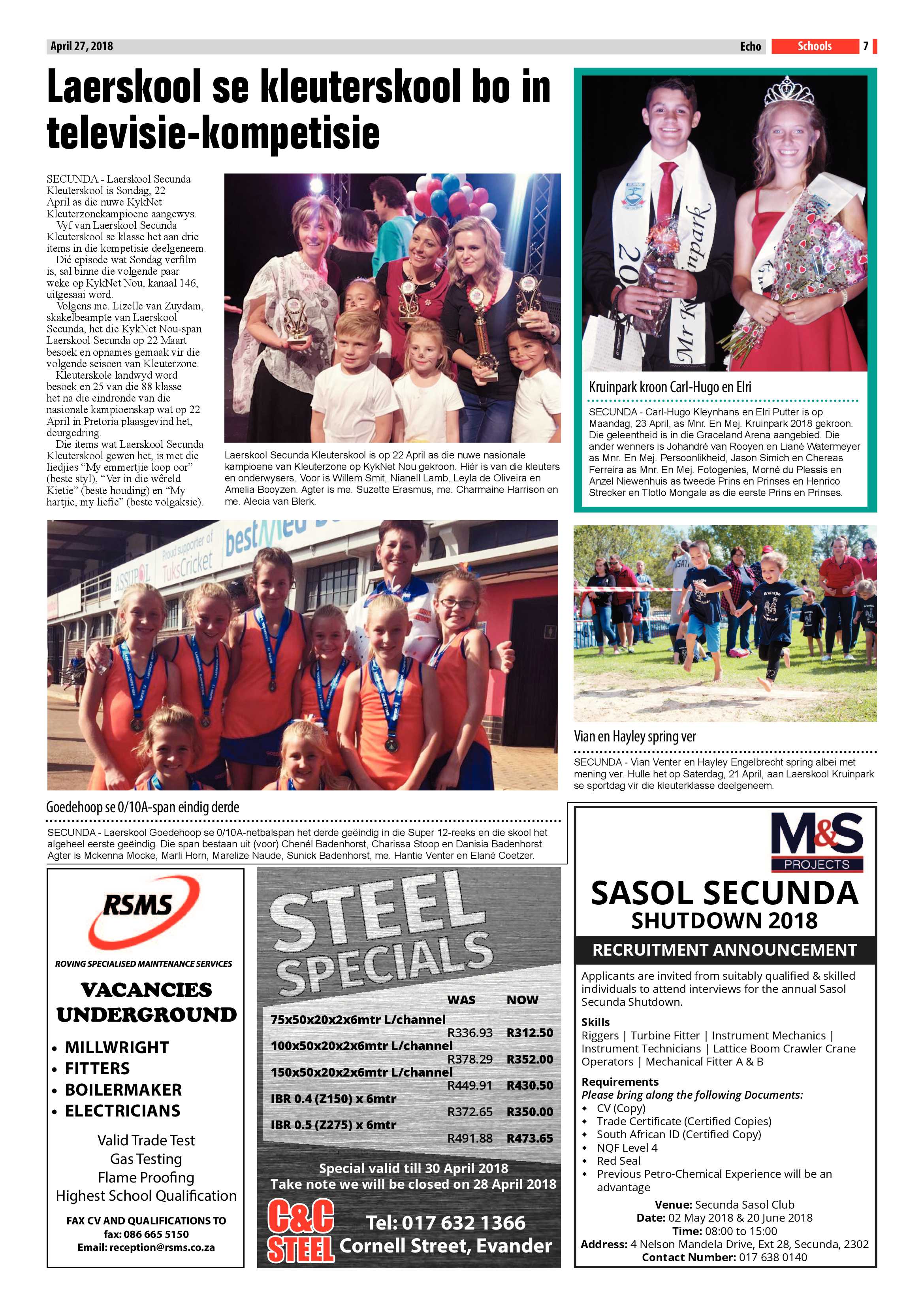 Echo 27 April 2018 page 7