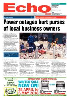 Echo 27 April 2018