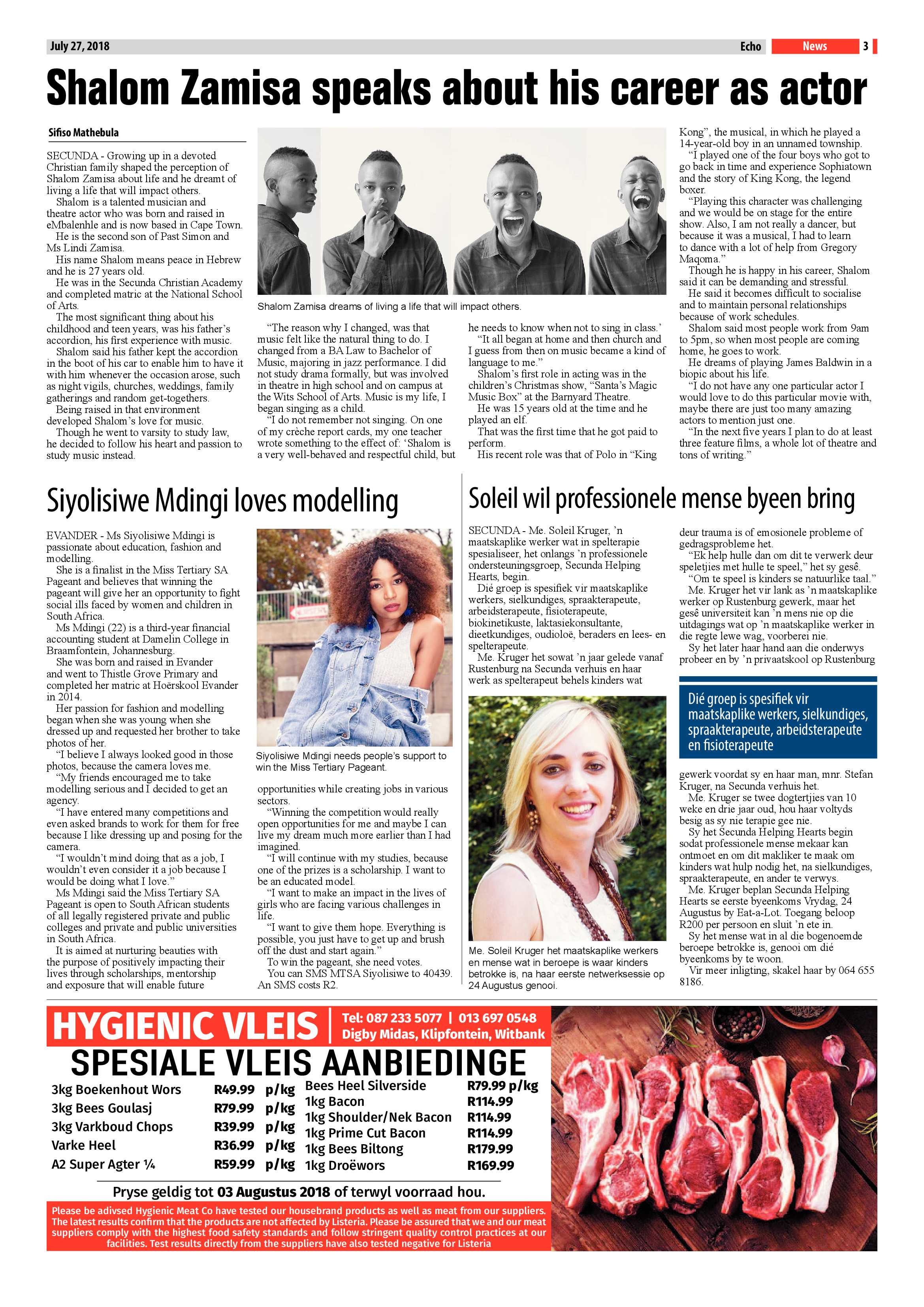 Echo 27 July 2018 page 3